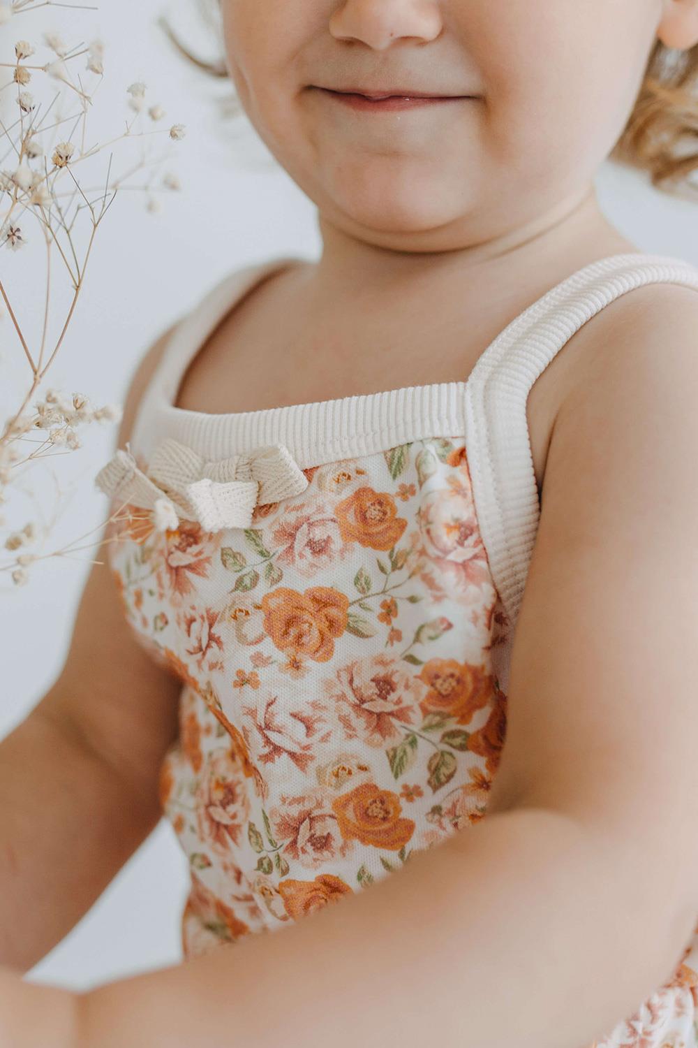 Babybek-Flower Memories Şortlu Takım-Alt - Üst Takım-3-Milagron.com