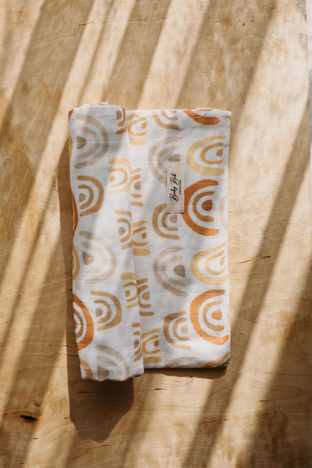 Babybek-Gökkuşağı Müslin Örtü-Pike-2-Milagron.com