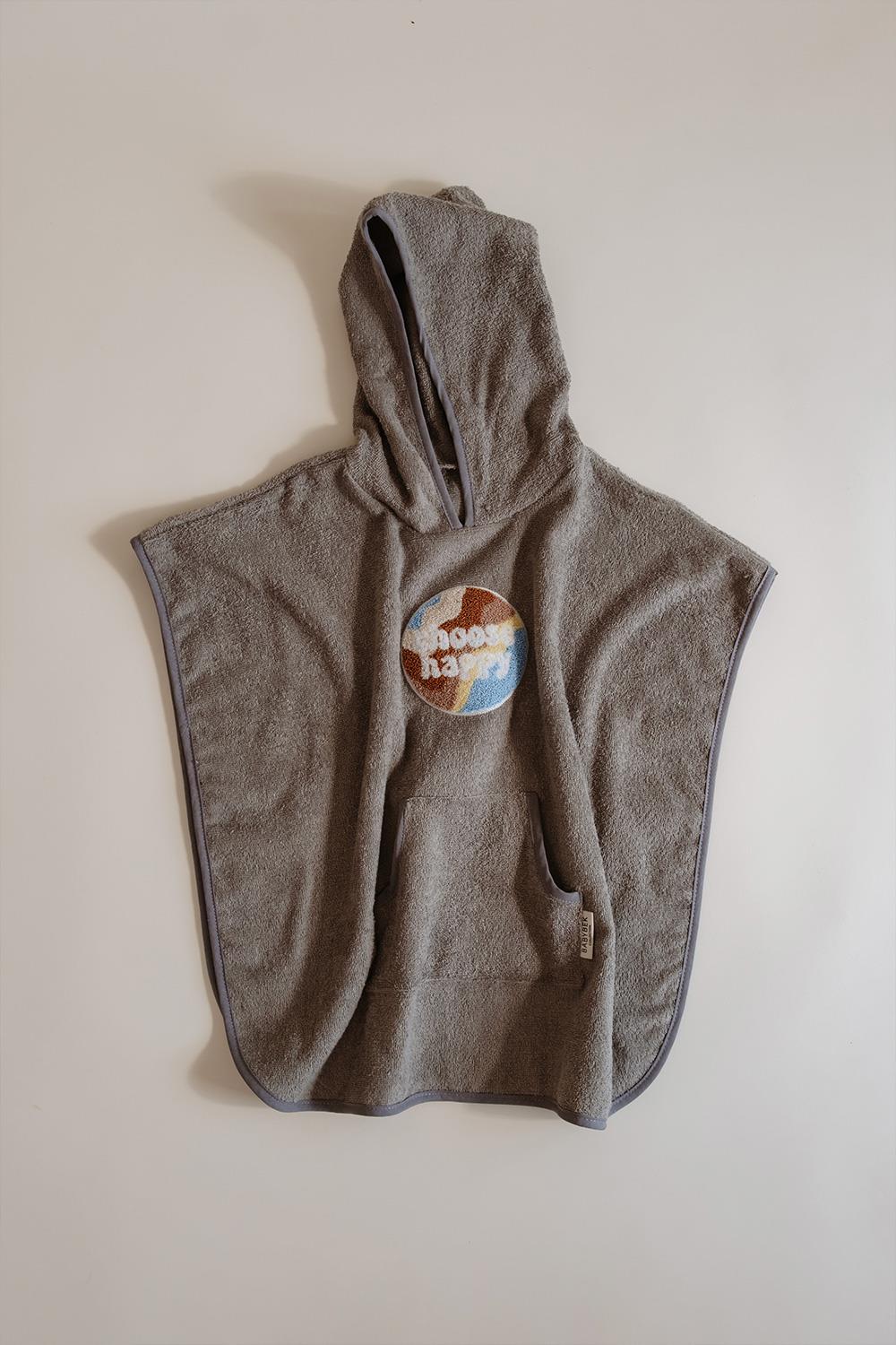 Babybek-Happy Gri Havlu Panço-Panço-7-Milagron.com