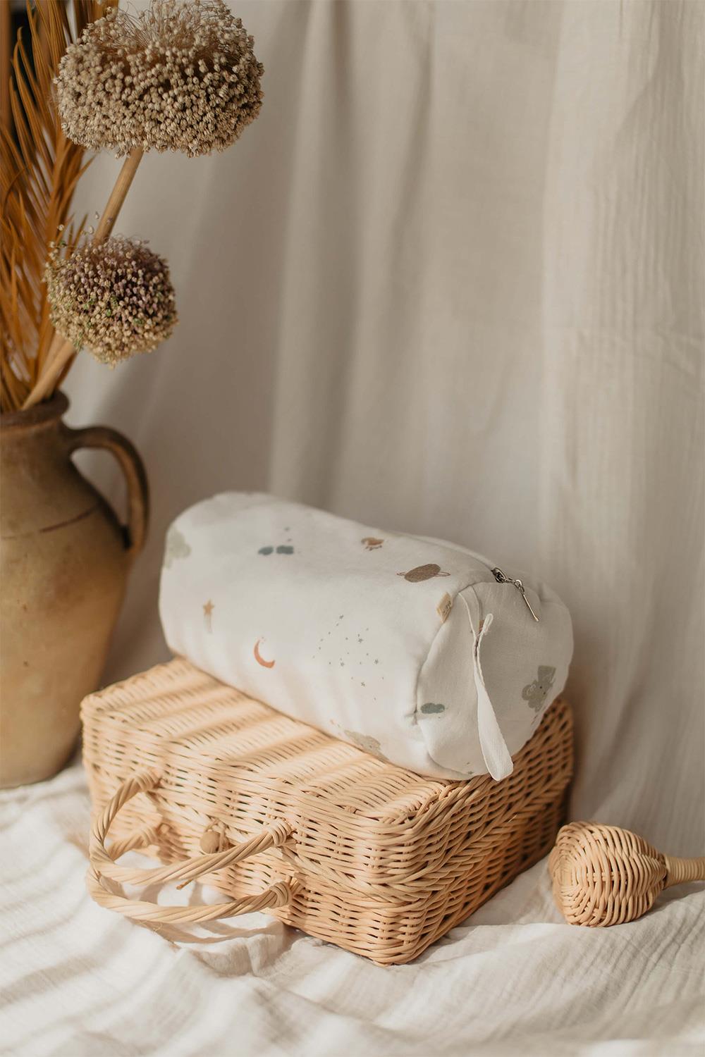 Babybek-Hayal Müslin Çanta-Bebek Bakım Çantası-1-Milagron.com