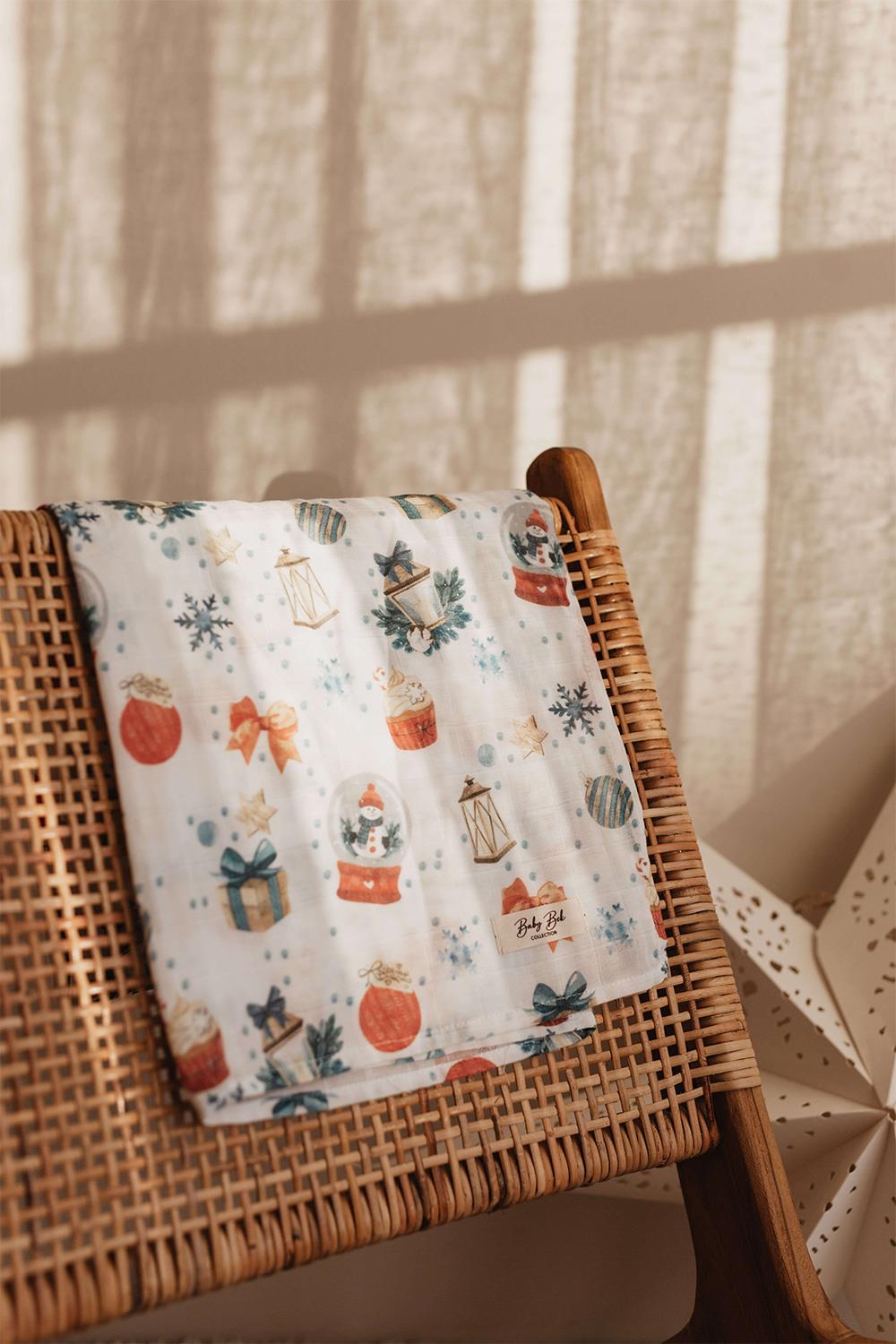 Babybek-Kar Küresi Müslin Örtü-Müslin Örtü-1-Milagron.com