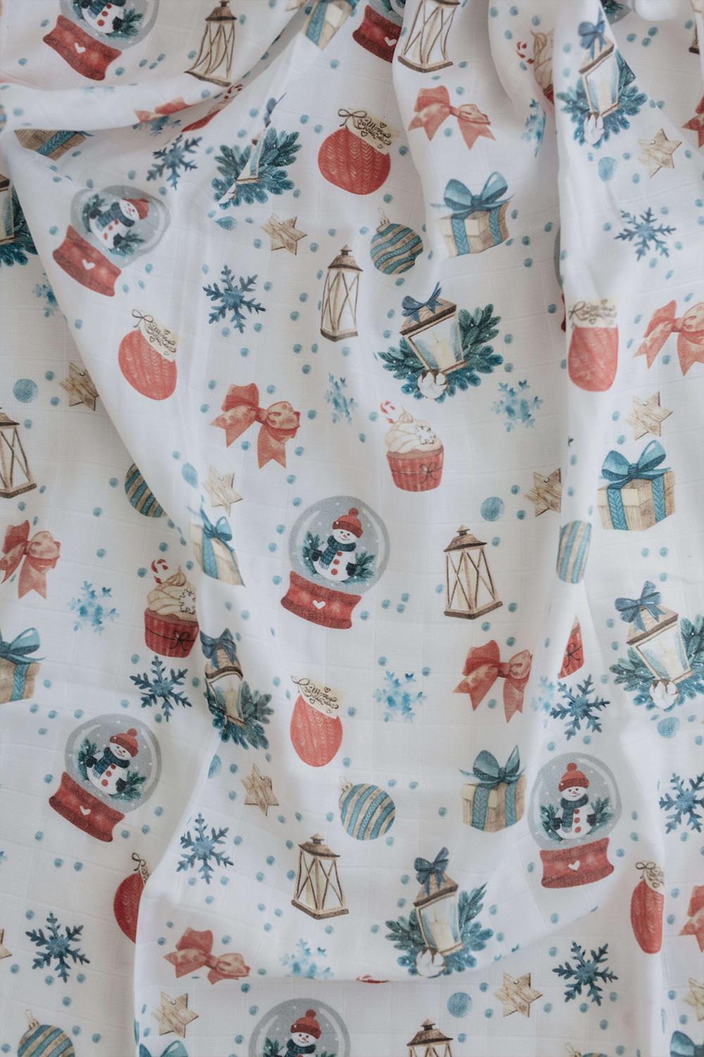 Babybek-Kar Küresi Müslin Örtü-Müslin Örtü-2-Milagron.com