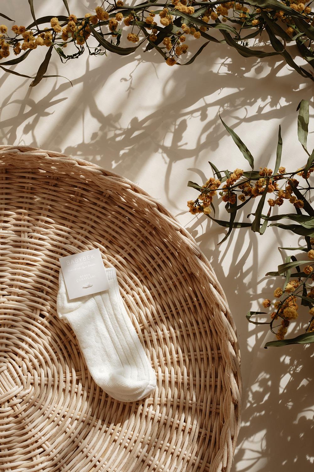 Babybek-Kız Çocuk 5'li Patik Çorap-Çorap-5-Milagron.com