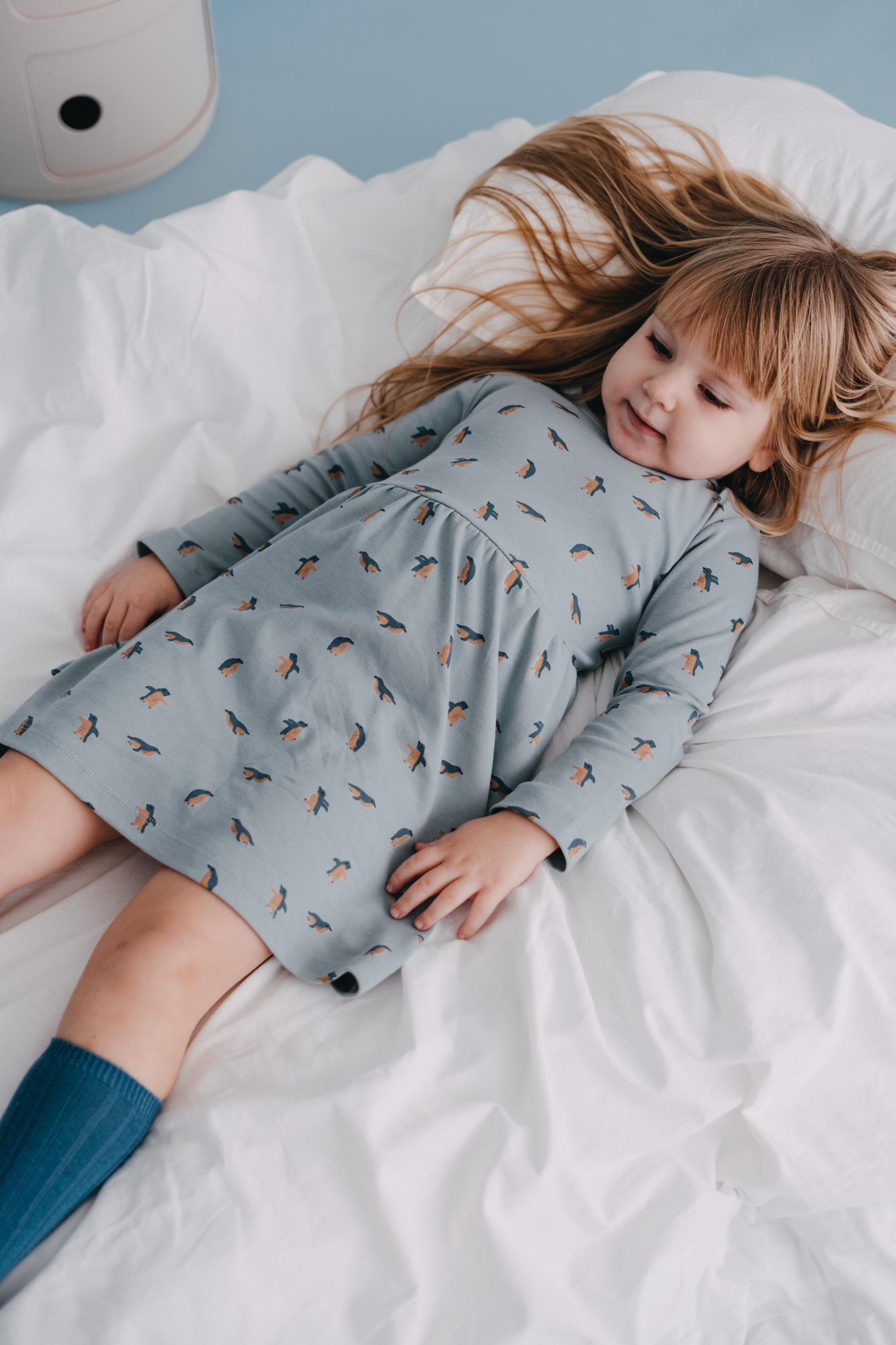 Babybek-Kız Çocuk Pijama Elbise-Pijama Takımı-1-Milagron.com