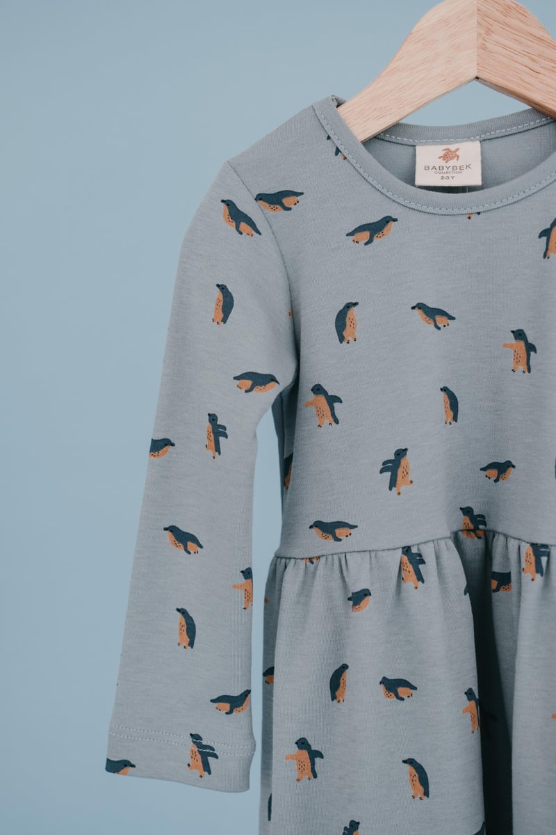 Babybek-Kız Çocuk Pijama Elbise-Pijama Takımı-4-Milagron.com