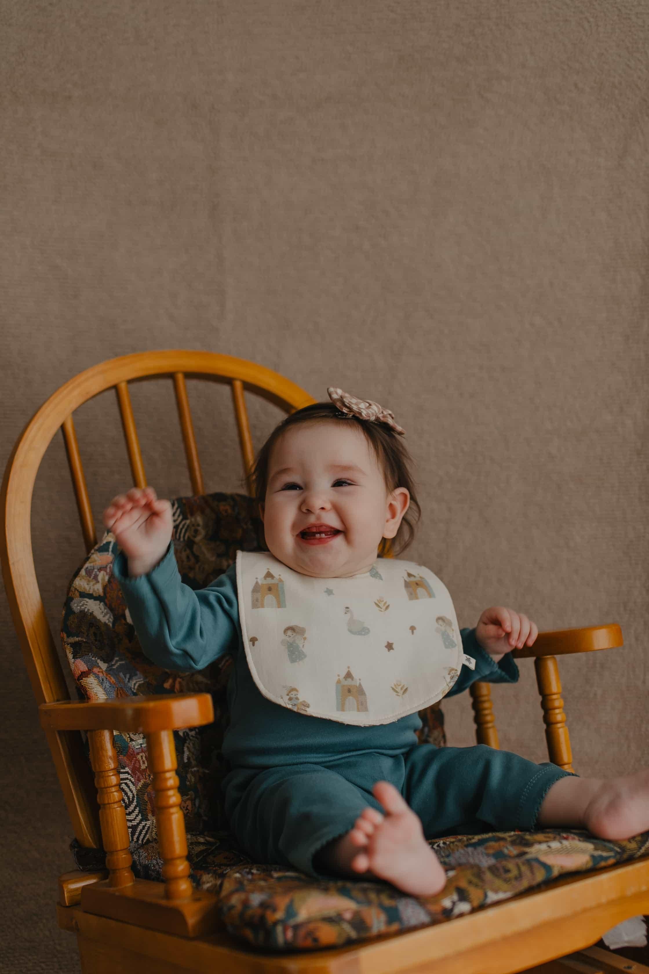 Babybek-Masal Sıvı Geçi̇rmez Önlük-Mama Önlüğü-1-Milagron.com