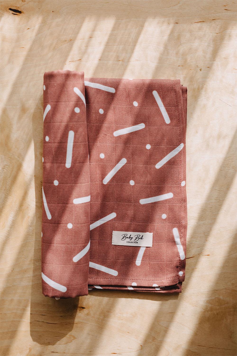 Babybek-Minimal Tarçın Müslin Örtü-Müslin Örtü-2-Milagron.com