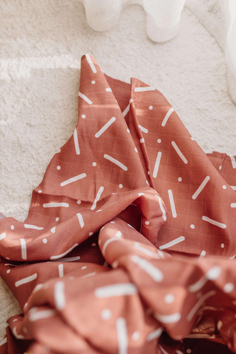 Babybek-Minimal Tarçın Müslin Örtü-Müslin Örtü-3-Milagron.com