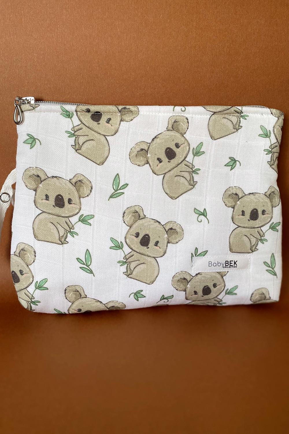 Babybek-Müslin Çanta Koala-Bebek Bakım Çantası-1-Milagron.com