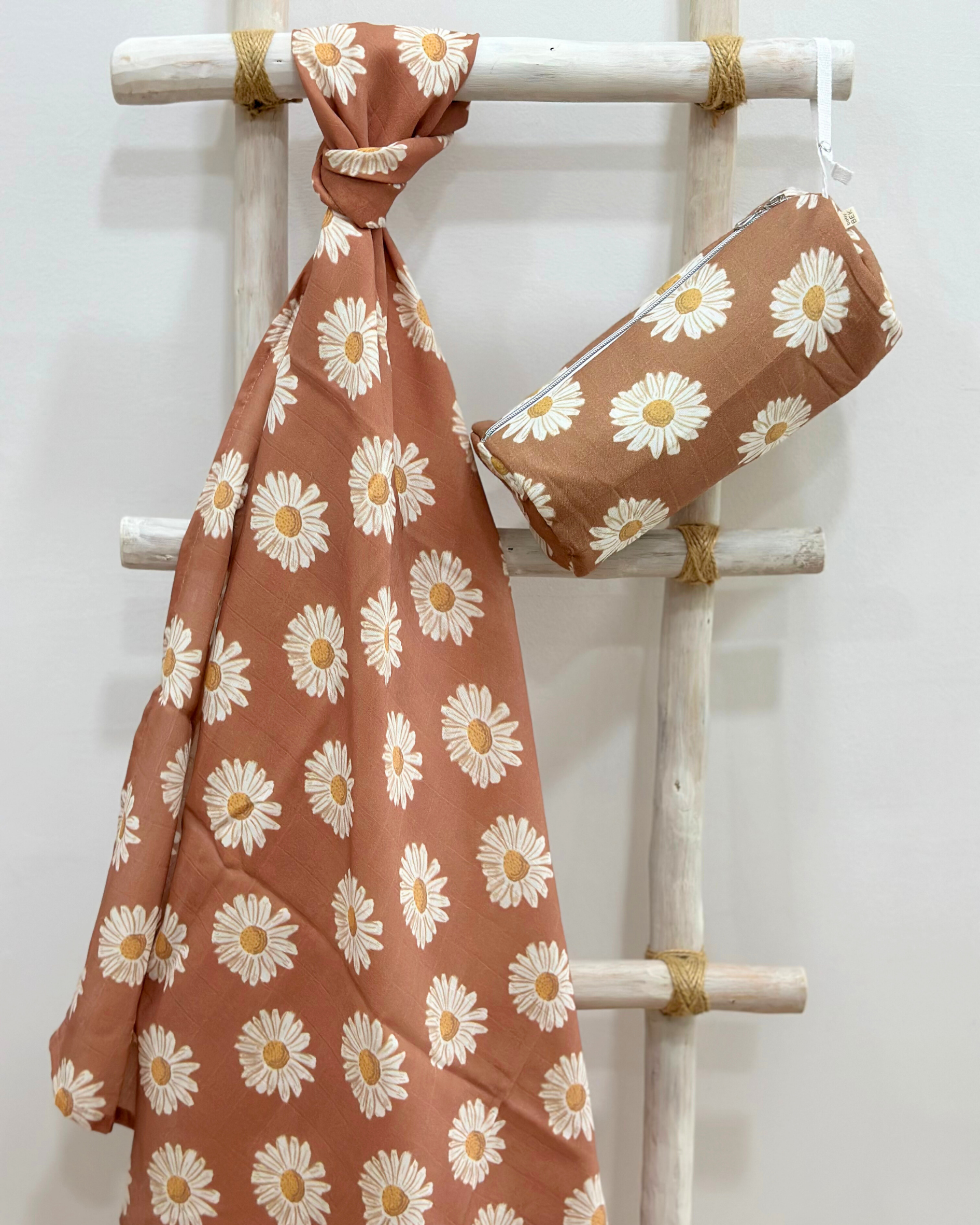 Babybek-Papatya Müslin Çanta-Bebek Bakım Çantası-4-Milagron.com