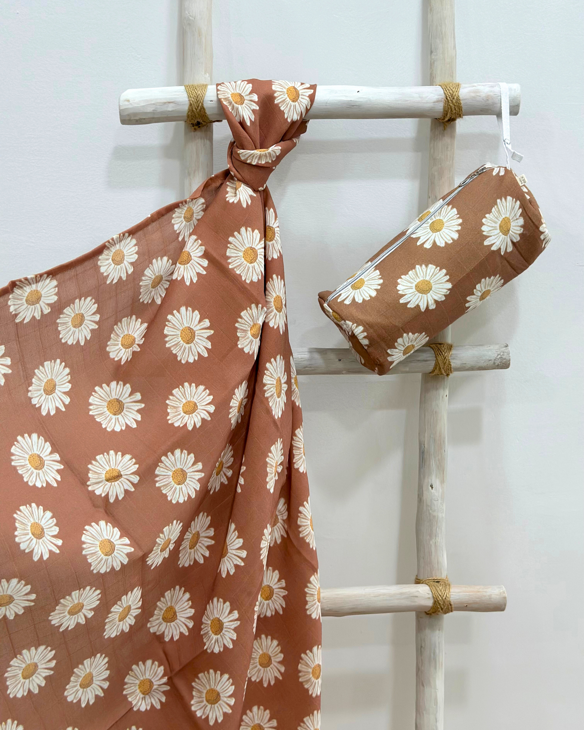 Babybek-Papatya Müslin Çanta-Bebek Bakım Çantası-5-Milagron.com