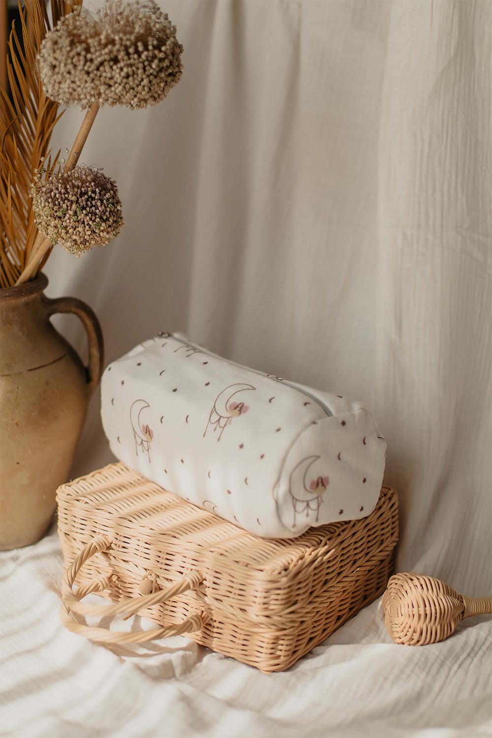 Babybek-Peri Müslin Çanta-Bebek Bakım Çantası-1-Milagron.com