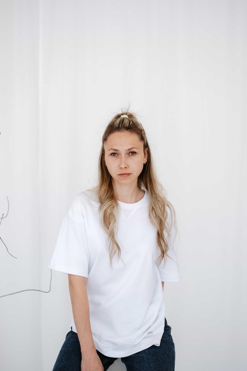 Babybek-Premium Kadın Oversize 3'lü T Shirt-T-Shirts-5-Milagron.com