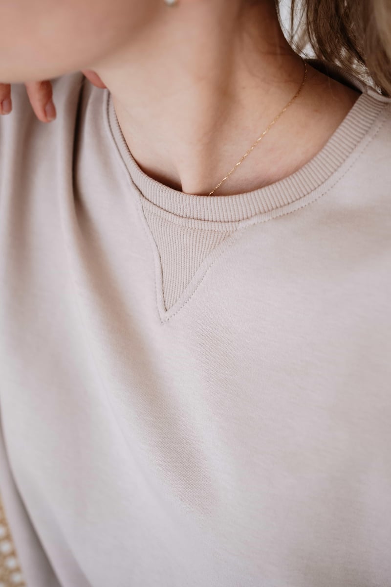 Babybek-Premium Kadın Oversize Vizon T Shirt-T-Shirts-2-Milagron.com