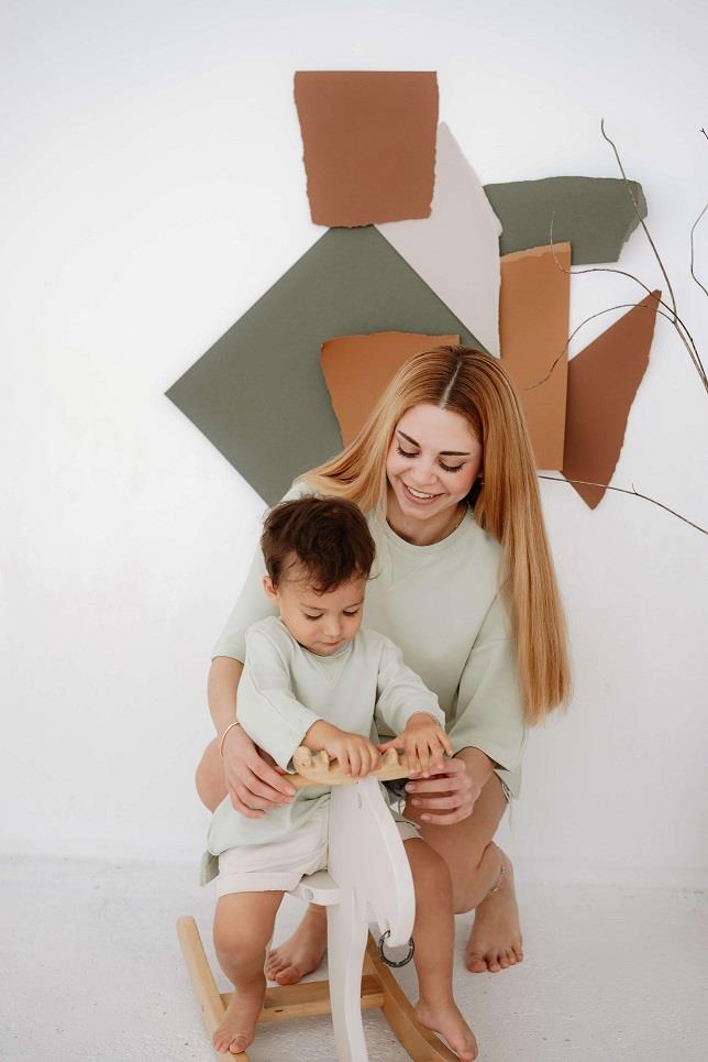 Babybek-Premium Oversize Unisex Çocuk Su Yeşili T Shirt-T-Shirts-5-Milagron.com