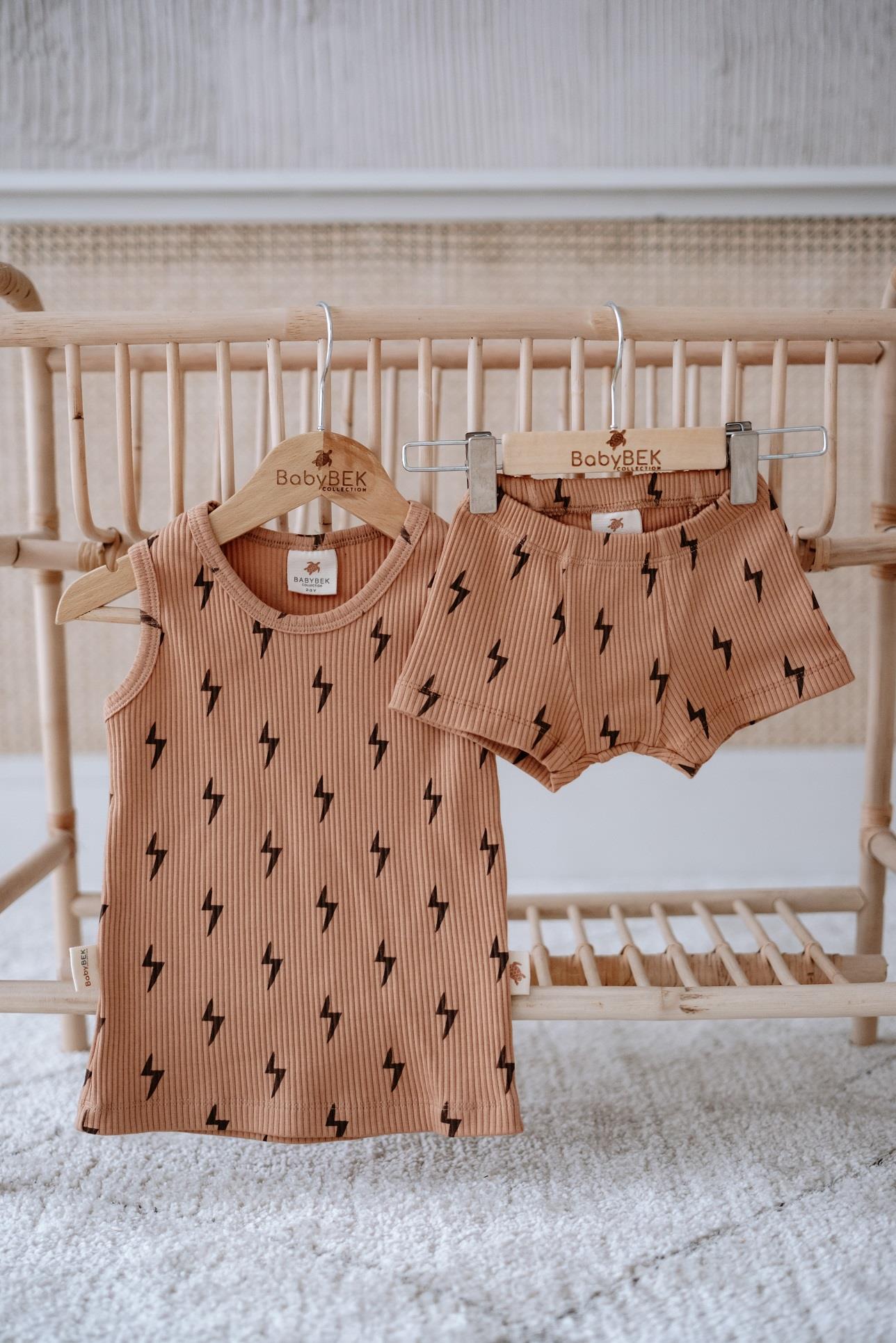 Babybek-Premium Pamuklu İkili Şortlu Desenli Takım Erkek Çocuk İç Çamaşırı-Külot-4-Milagron.com