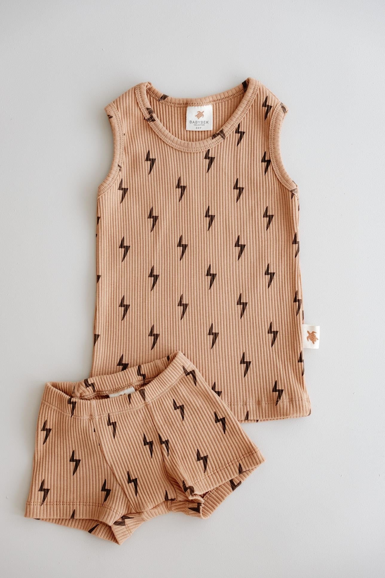 Babybek-Premium Pamuklu İkili Şortlu Desenli Takım Erkek Çocuk İç Çamaşırı-Külot-6-Milagron.com