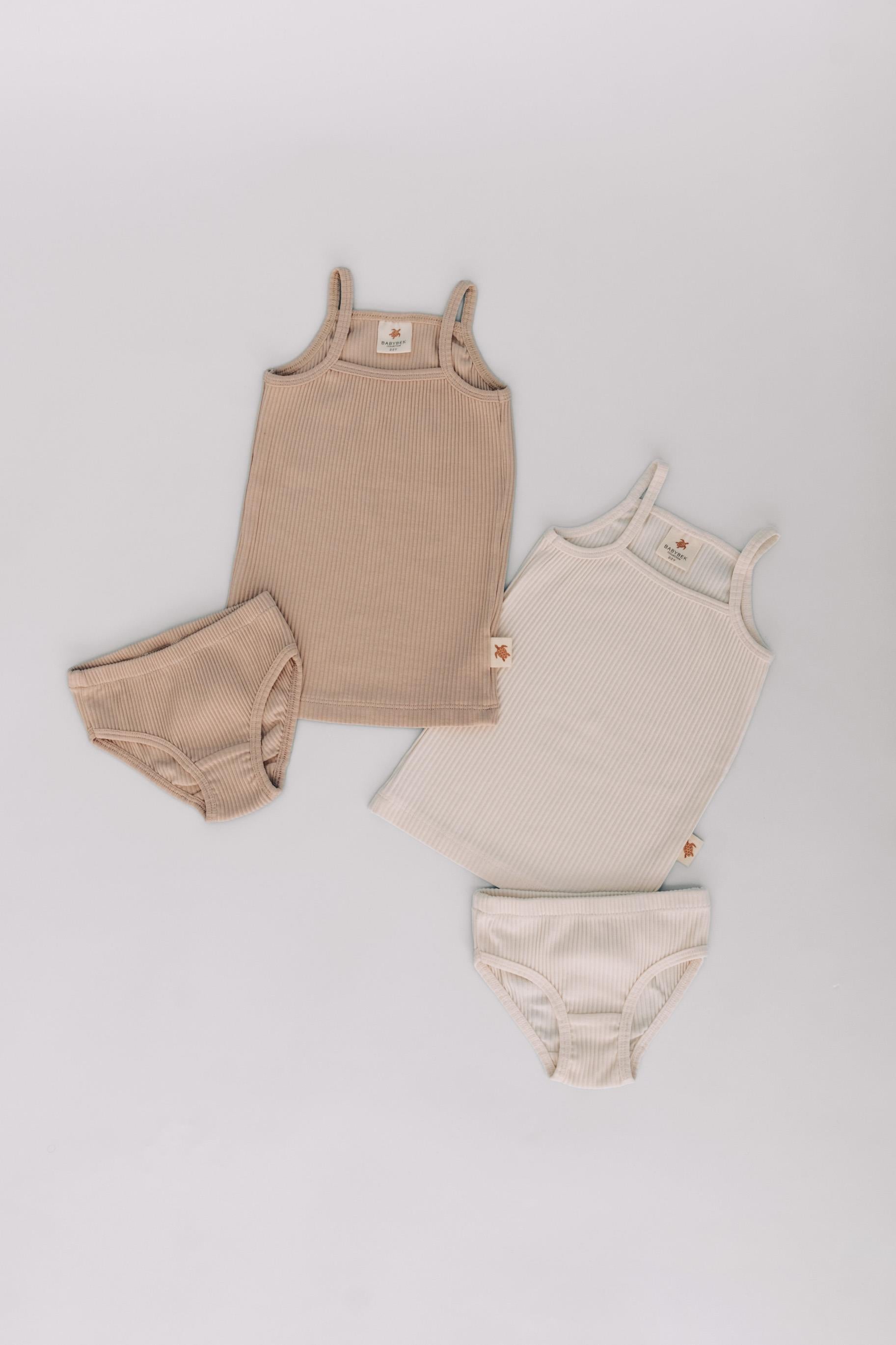 Babybek-Premium Pamuklu İkili Takım Kız Çocuk İç Çamaşırı-Külot-4-Milagron.com