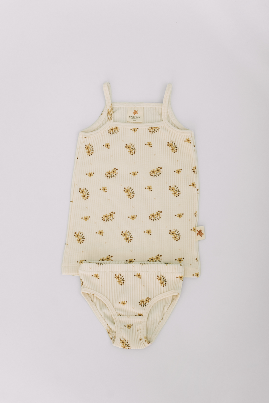 Babybek-Premium Pamuklu Kız Çocuk Flower İç çamaşırı-Külot-3-Milagron.com