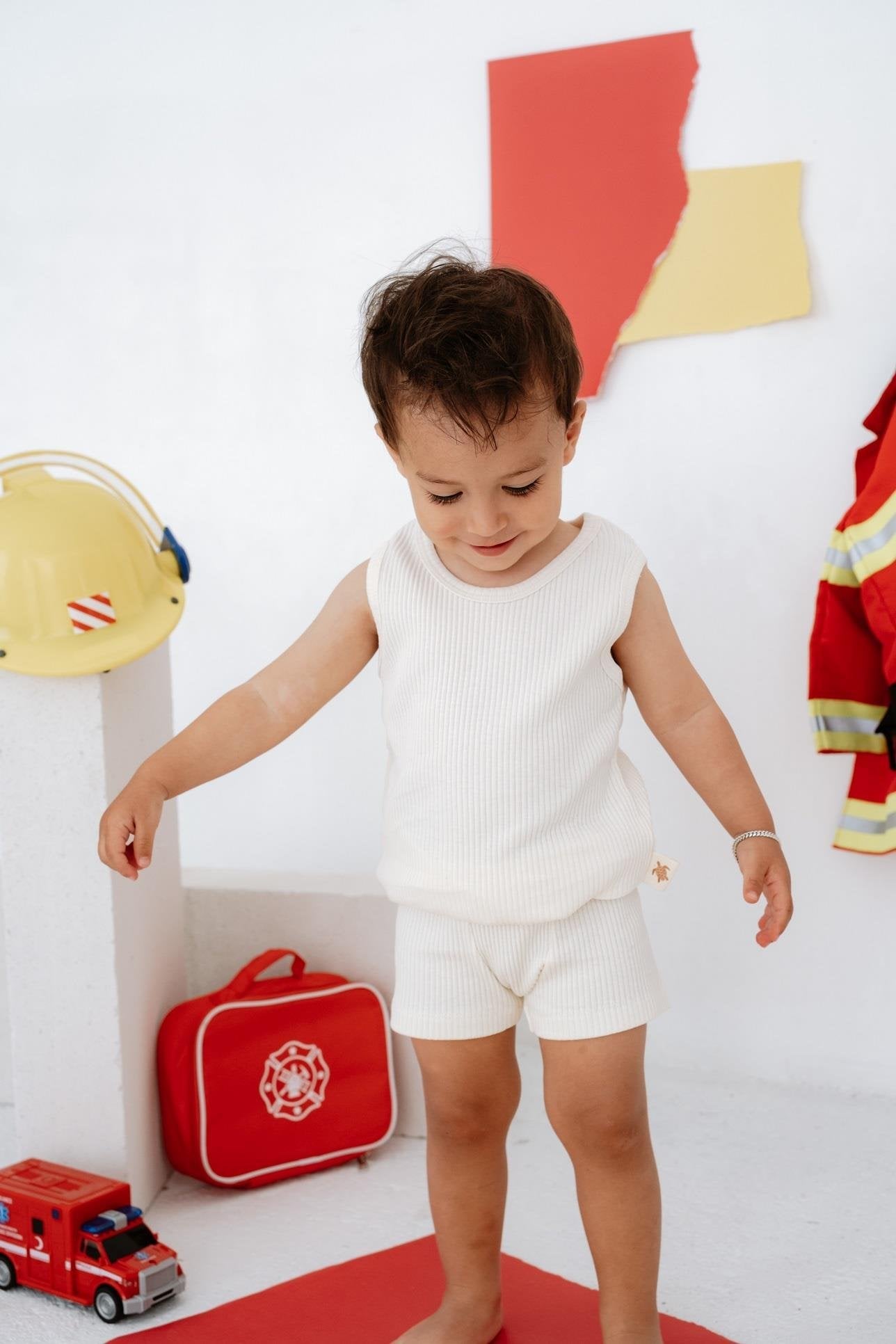 Babybek-Premium Pamuklu Krem Rengi Erkek Çocuk İç Çamaşırı-Külot-1-Milagron.com