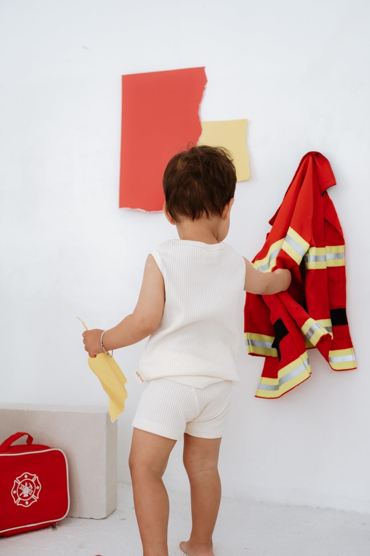 Babybek-Premium Pamuklu Krem Rengi Erkek Çocuk İç Çamaşırı-Külot-2-Milagron.com