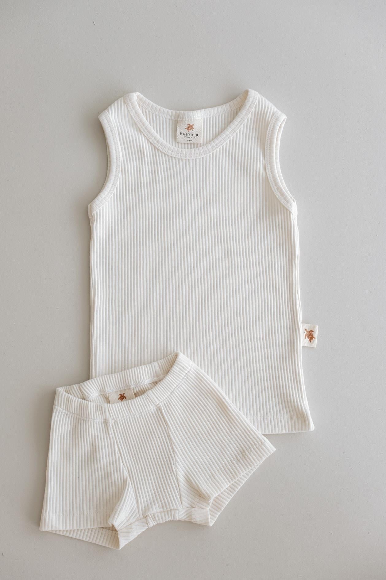 Babybek-Premium Pamuklu Krem Rengi Erkek Çocuk İç Çamaşırı-Külot-3-Milagron.com