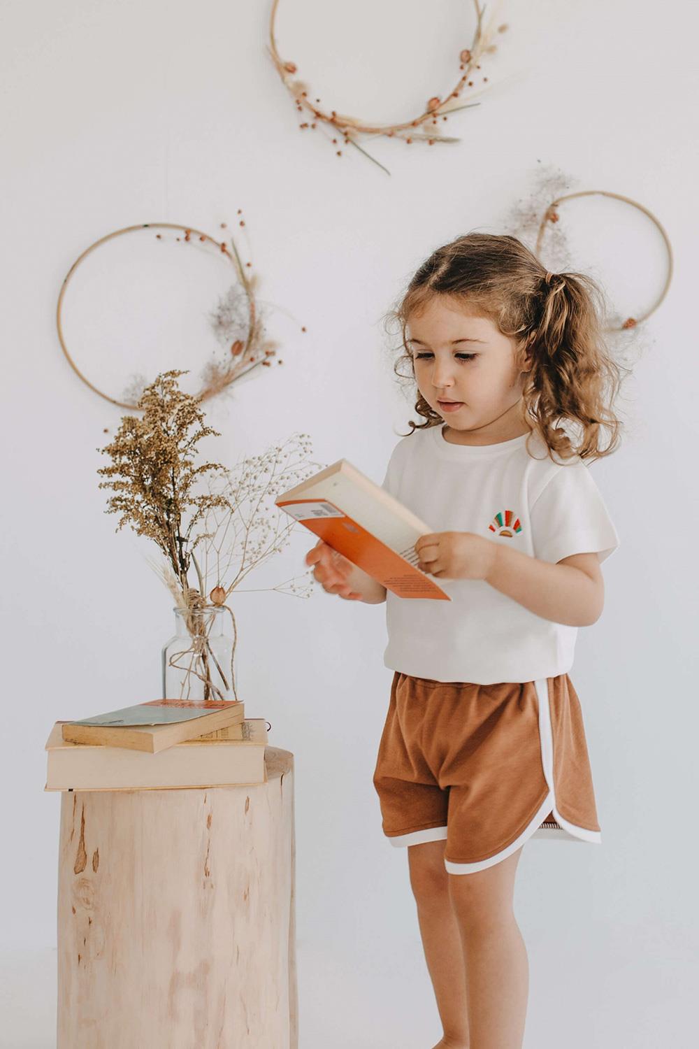 Babybek-Retro Day Şort Tişört Takım-Alt Üst Takım-5-Milagron.com