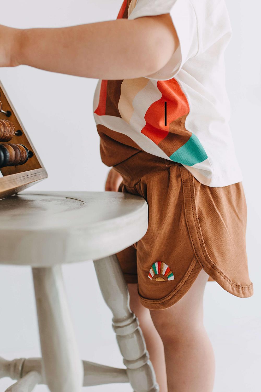 Babybek-Retro Sun Şort Tişört Takım-Alt - Üst Takım-4-Milagron.com