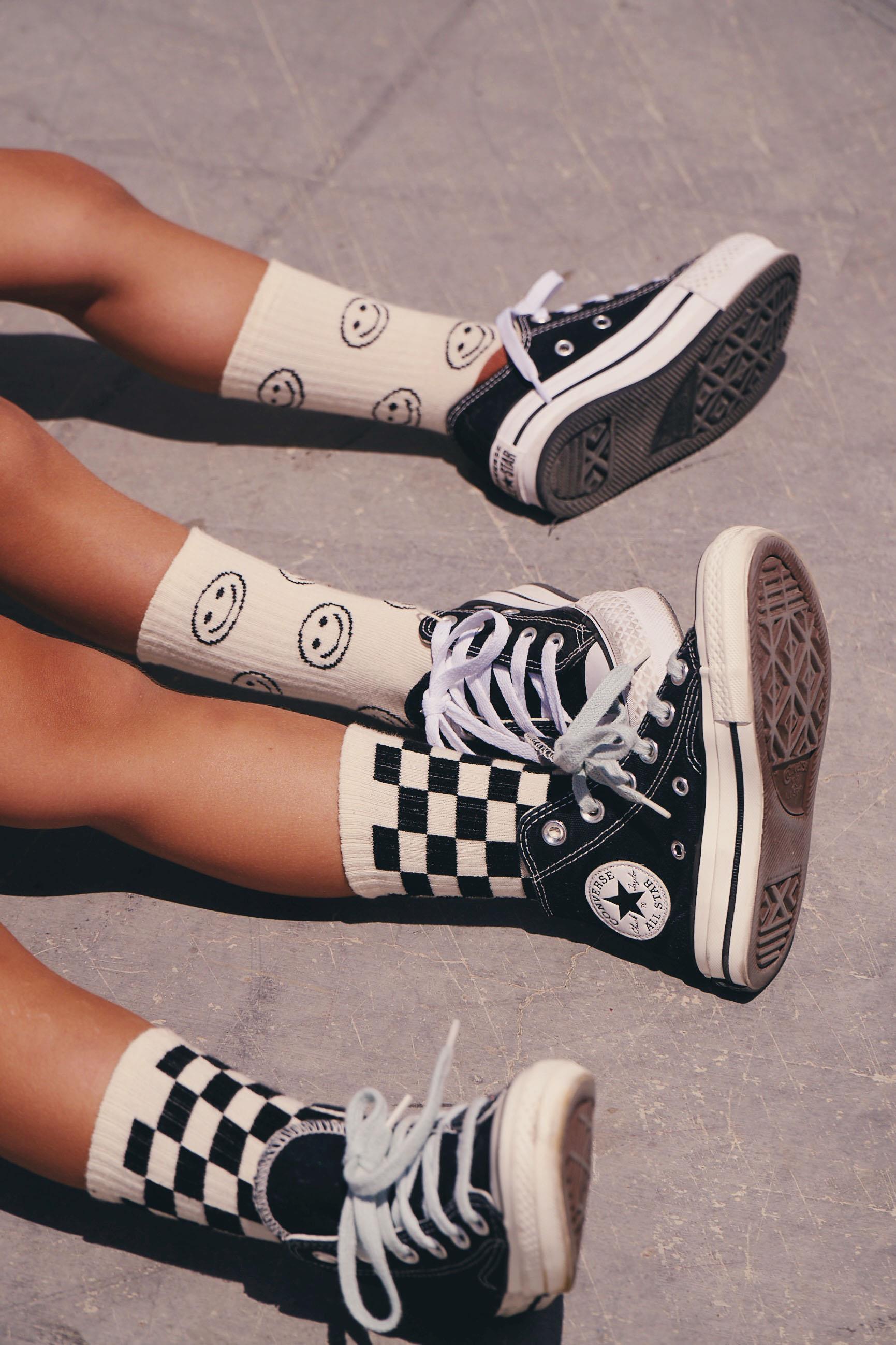 Babybek-Smiley Chess Premium 4'lü Çorap Seti-Çorap-1-Milagron.com