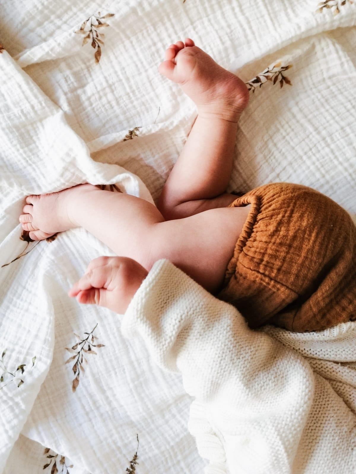 Babybek-Spring Organik Müslin Örtü 120x120-Pike-3-Milagron.com