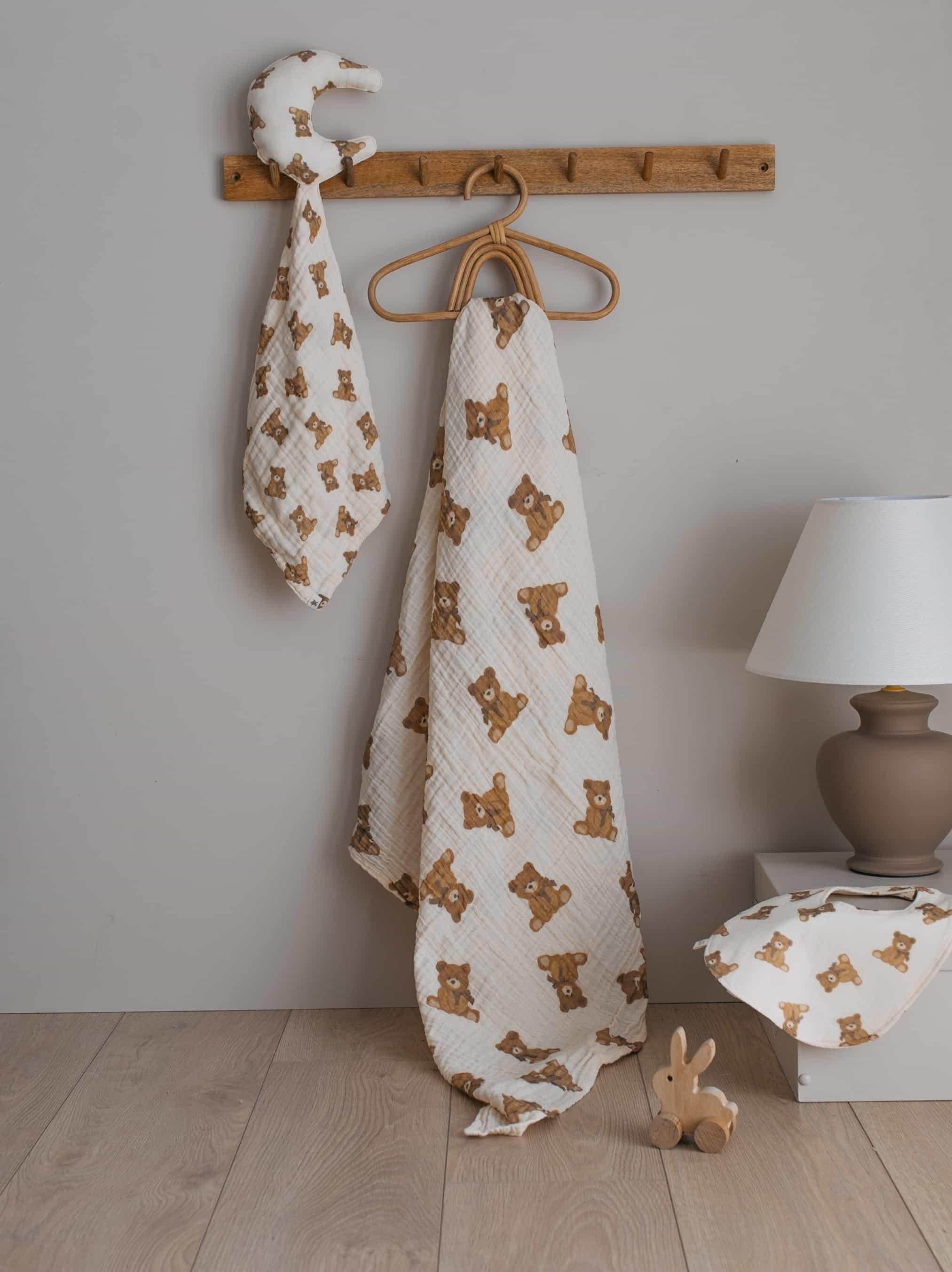 Babybek-Teddy 3'lü Takım (Ay)-Bebek Setleri-1-Milagron.com