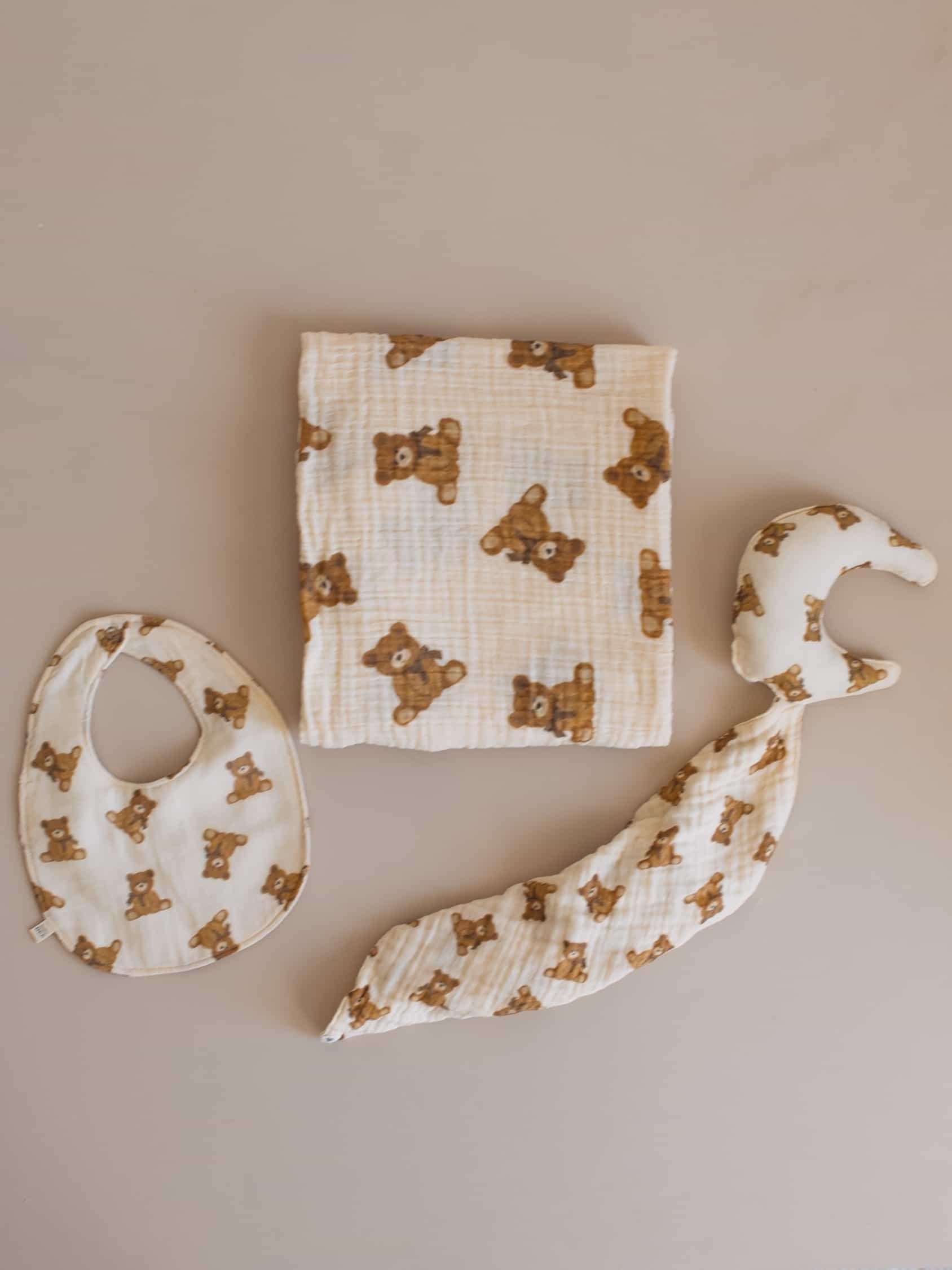 Babybek-Teddy 3'lü Takım (Ay)-Bebek Setleri-5-Milagron.com