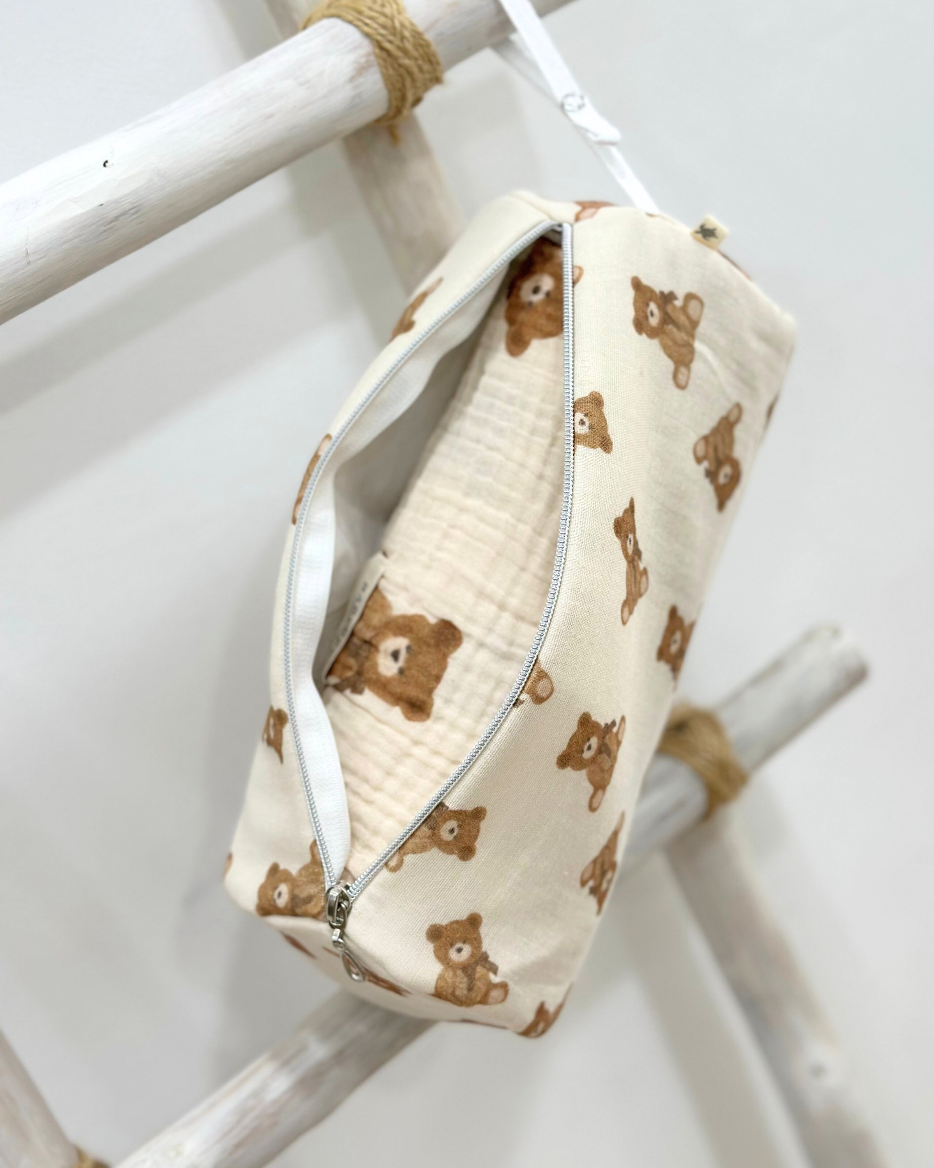 Babybek-Teddy Müslin çanta-Bebek Bakım Çantası-4-Milagron.com