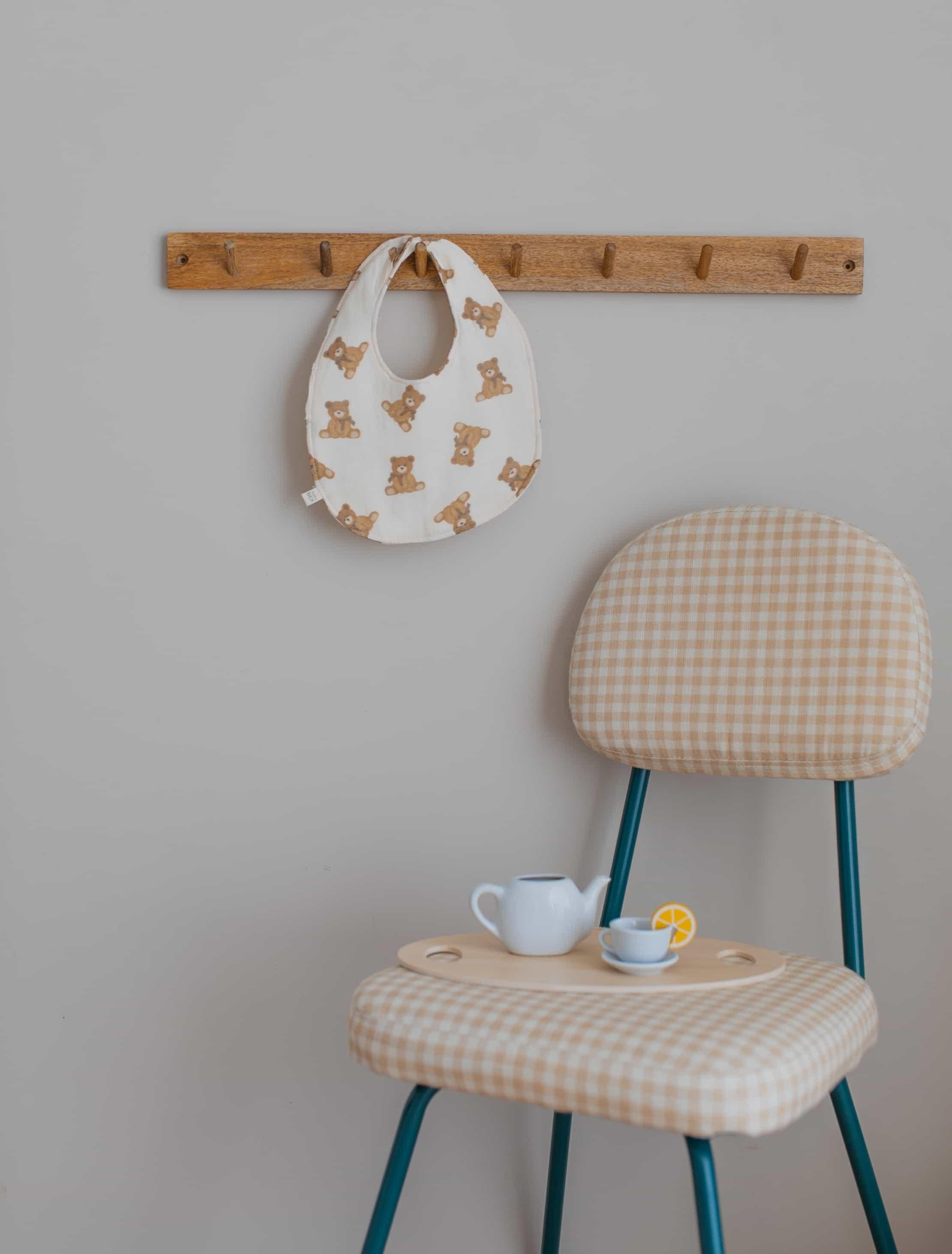 Babybek-Teddy Sıvı Geçi̇rmez Önlük-Mama Önlüğü-4-Milagron.com