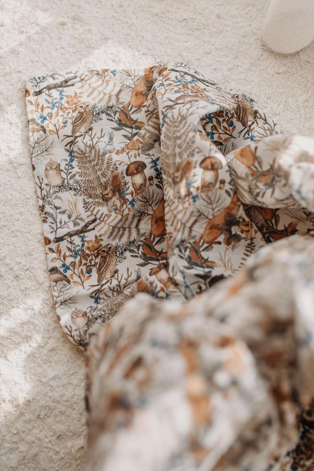 Babybek-Toprak Müslin Örtü 120x120-Pike-2-Milagron.com