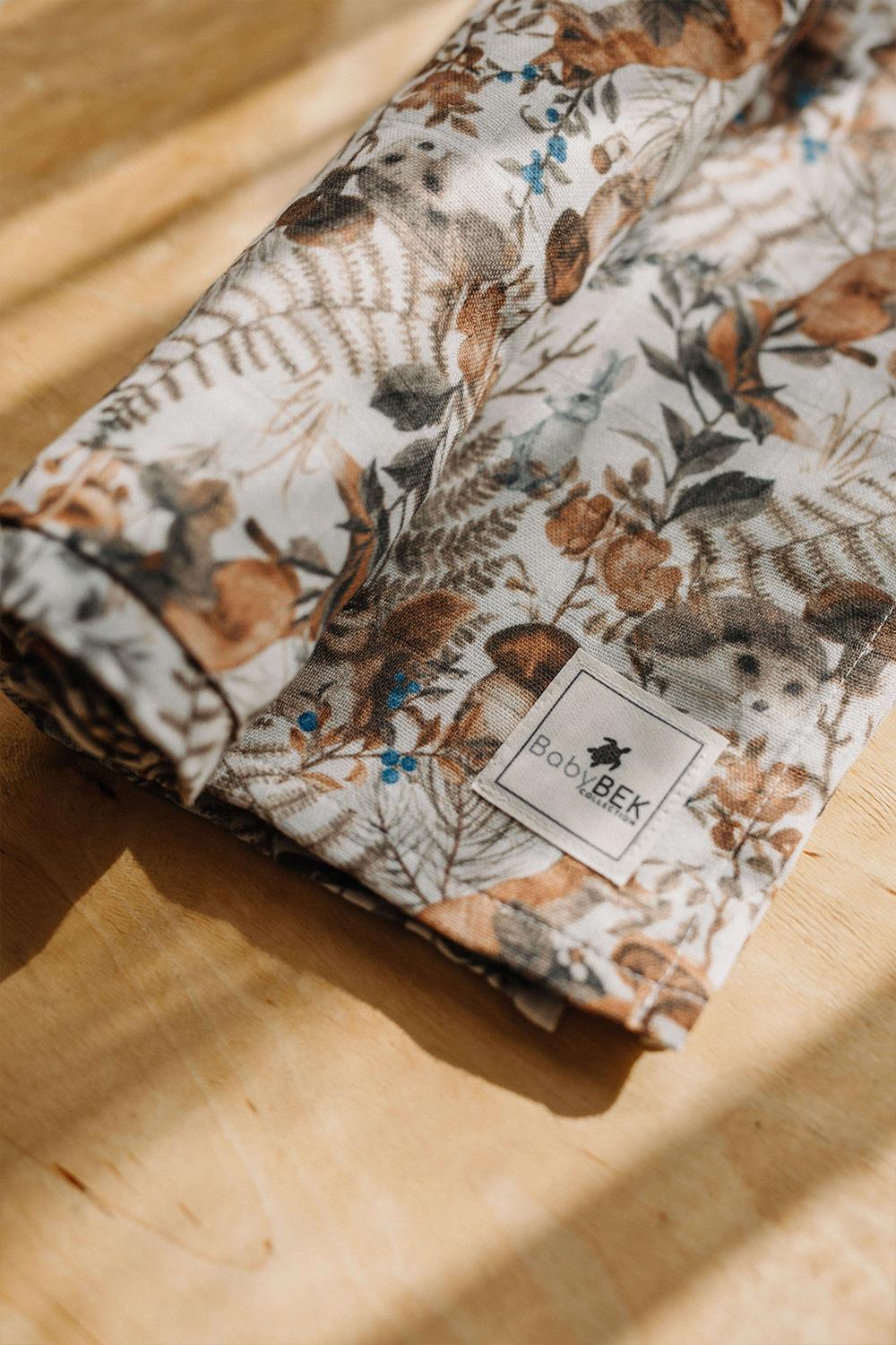 Babybek-Toprak Müslin Örtü 120x120-Pike-4-Milagron.com