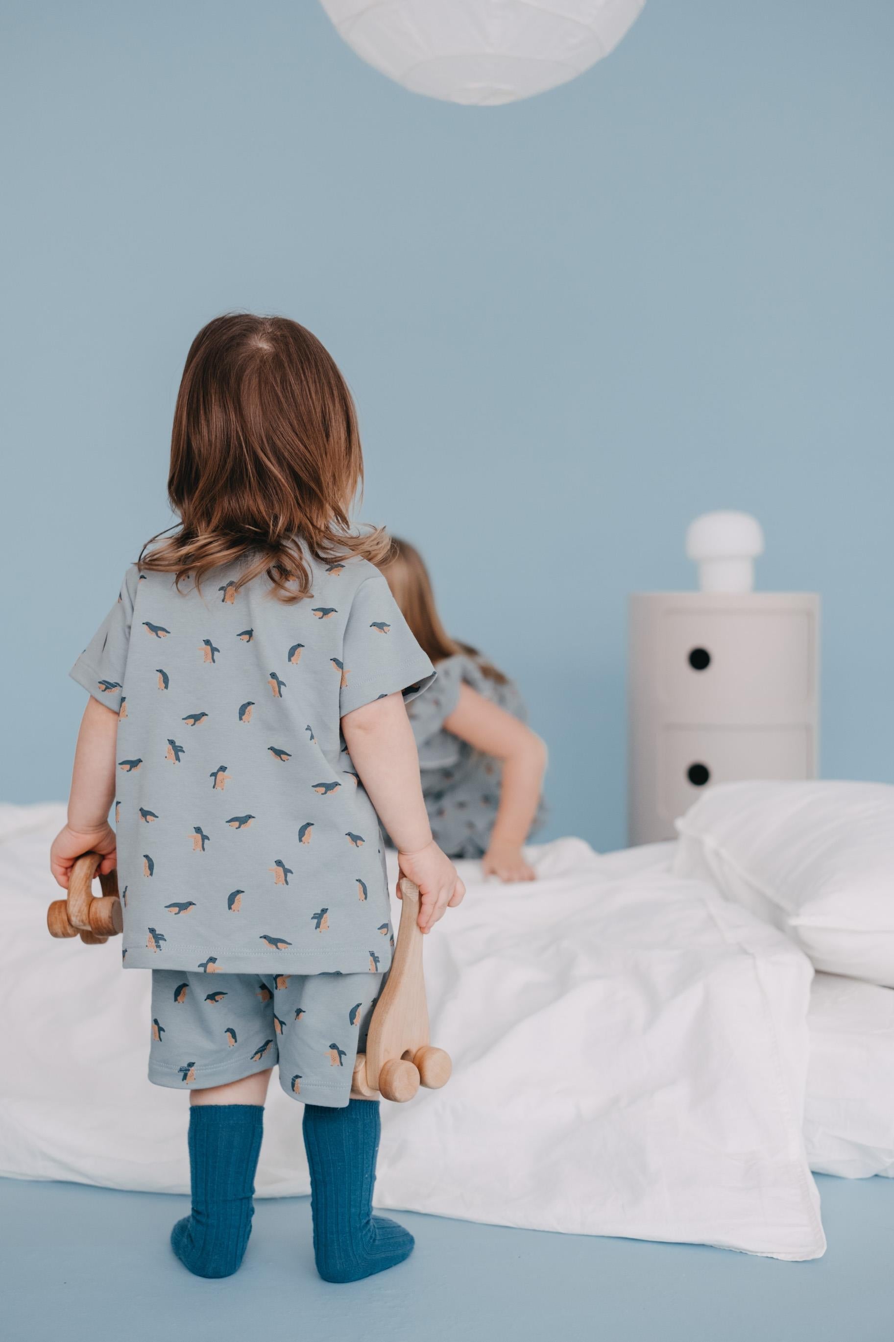 Babybek-Unisex Kısa Kollu Pijama Takımı-Pijama Takımı-2-Milagron.com