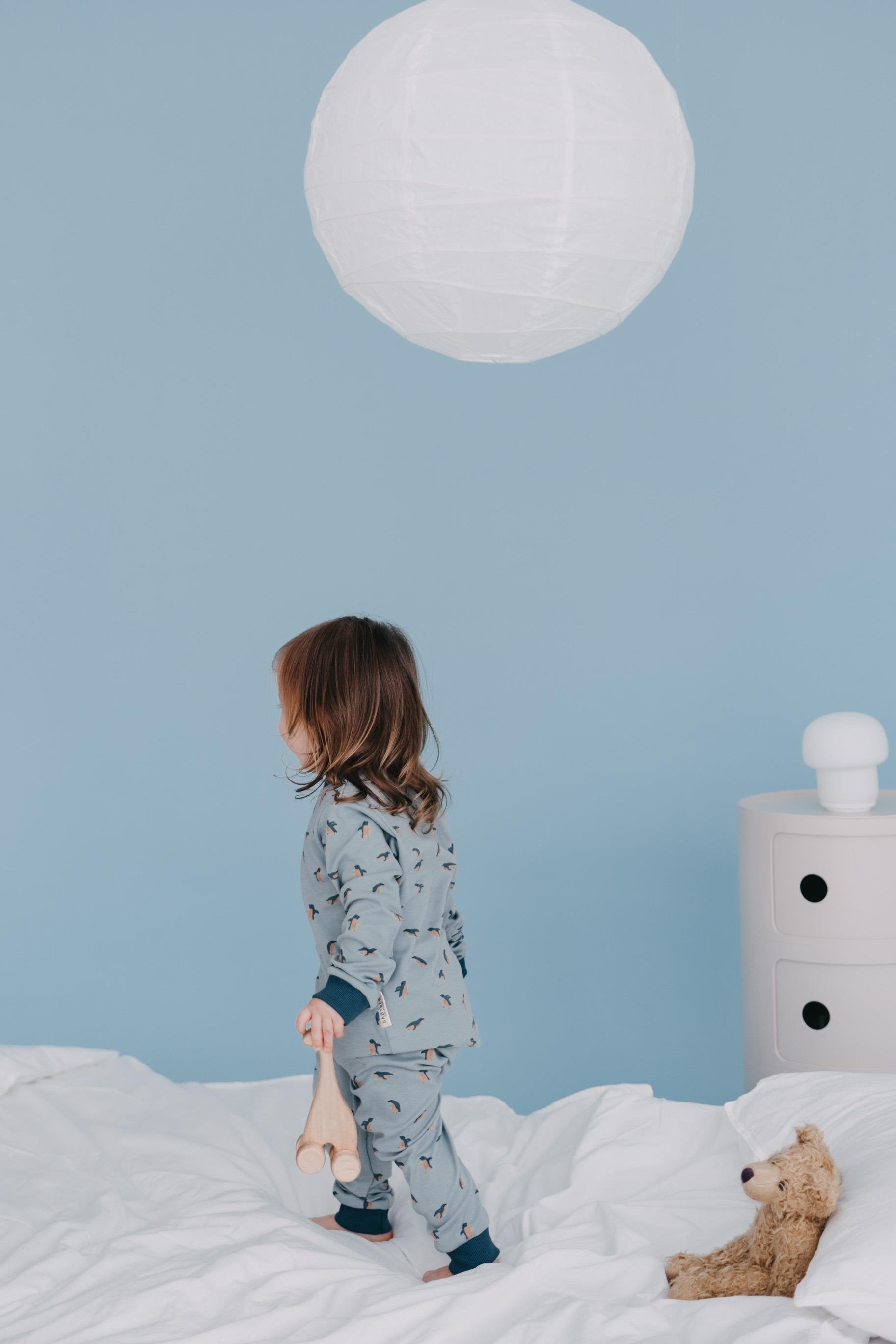 Babybek-Unisex Uzun Kollu Pijama Takımı-Pijama Takımı-1-Milagron.com