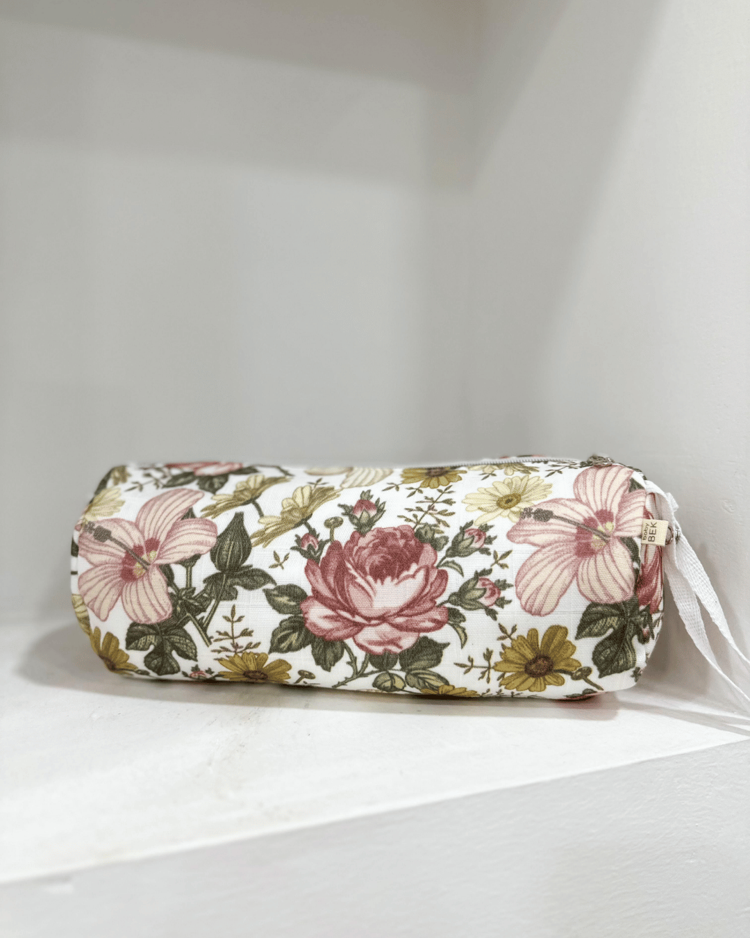 Babybek-Vintage Rose Müslin Çanta-Bebek Bakım Çantası-1-Milagron.com