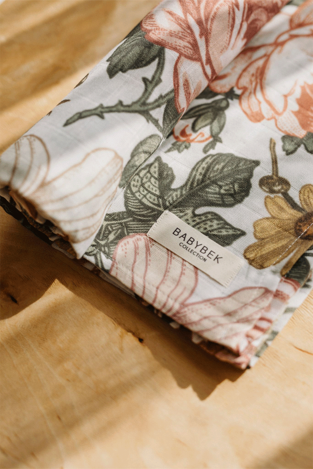 Babybek-Vintage Rose Müslin Örtü-Pike-4-Milagron.com