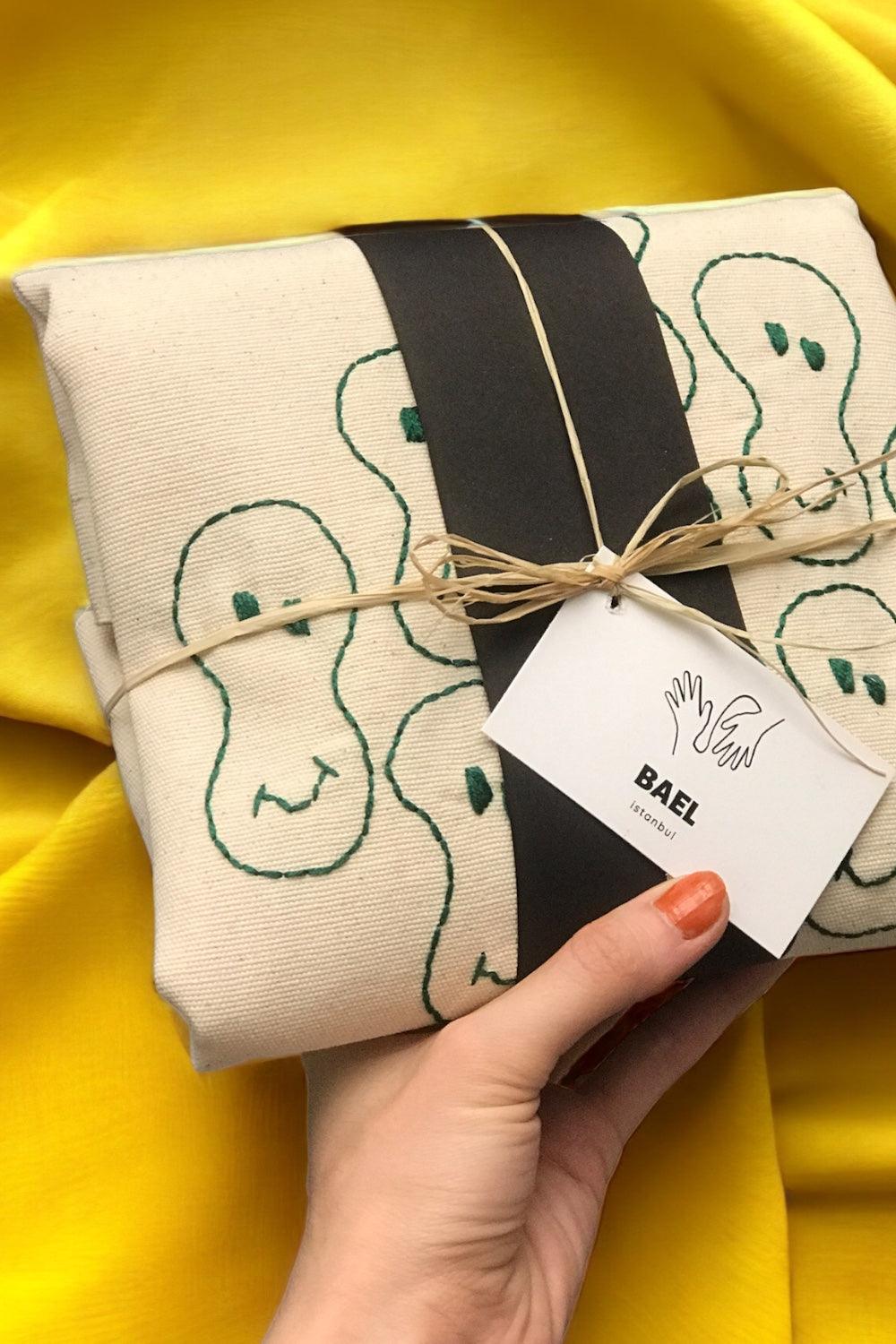 Bael İstanbul-Smile Large Tote Bag-Omuz Çantası-7-Milagron.com