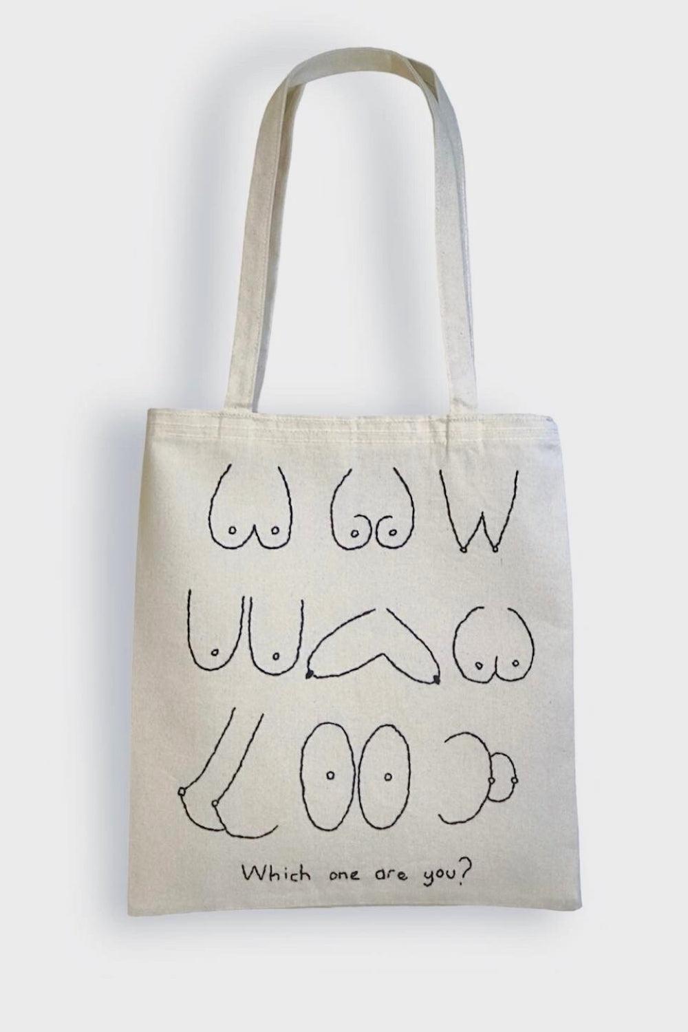 Bael İstanbul-Which One Are You Tote Bag-Omuz Çantası-1-Milagron.com