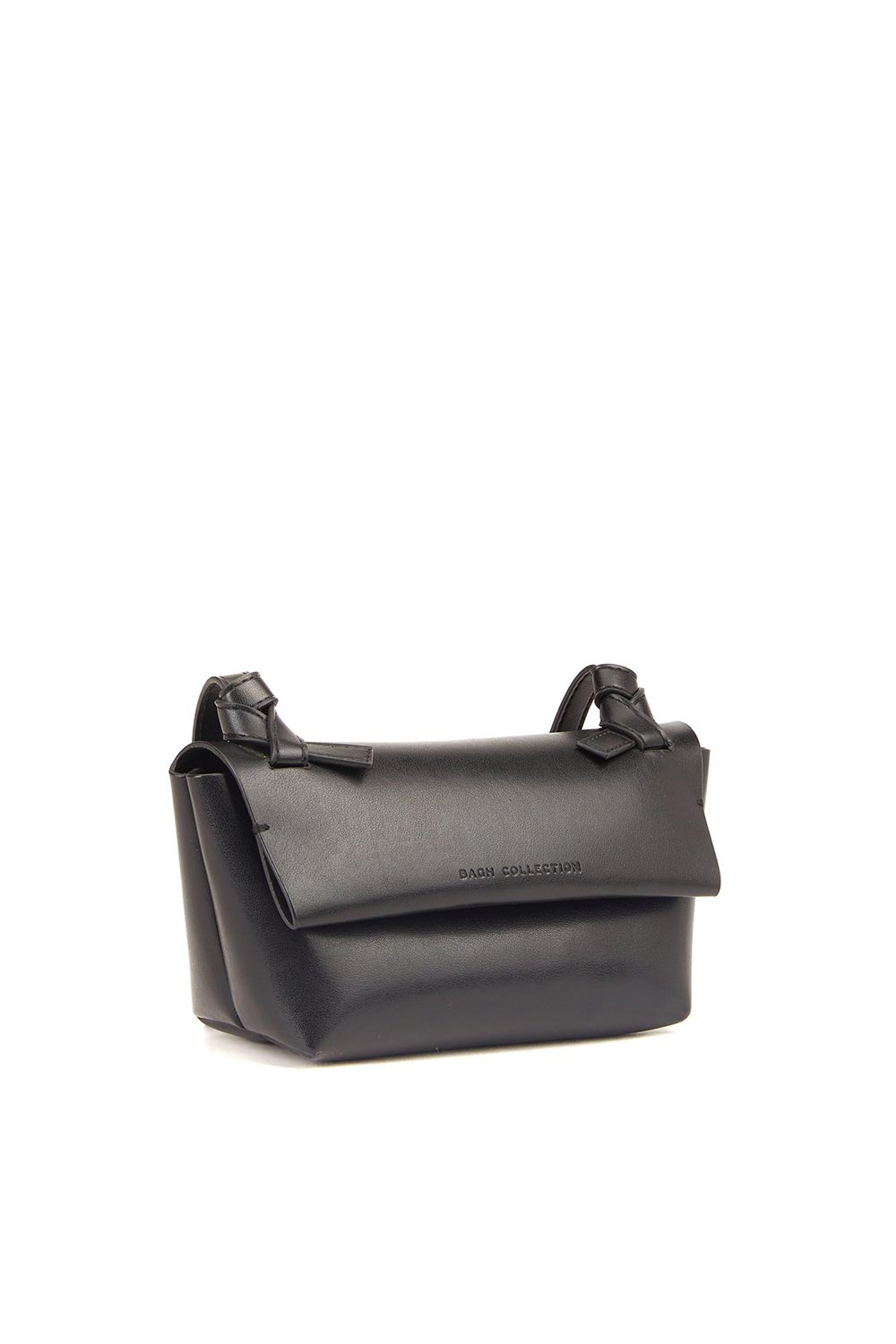 Bagh Collection-Apple Crossbody Bagh Black-Omuz Çantası-2-Milagron.com