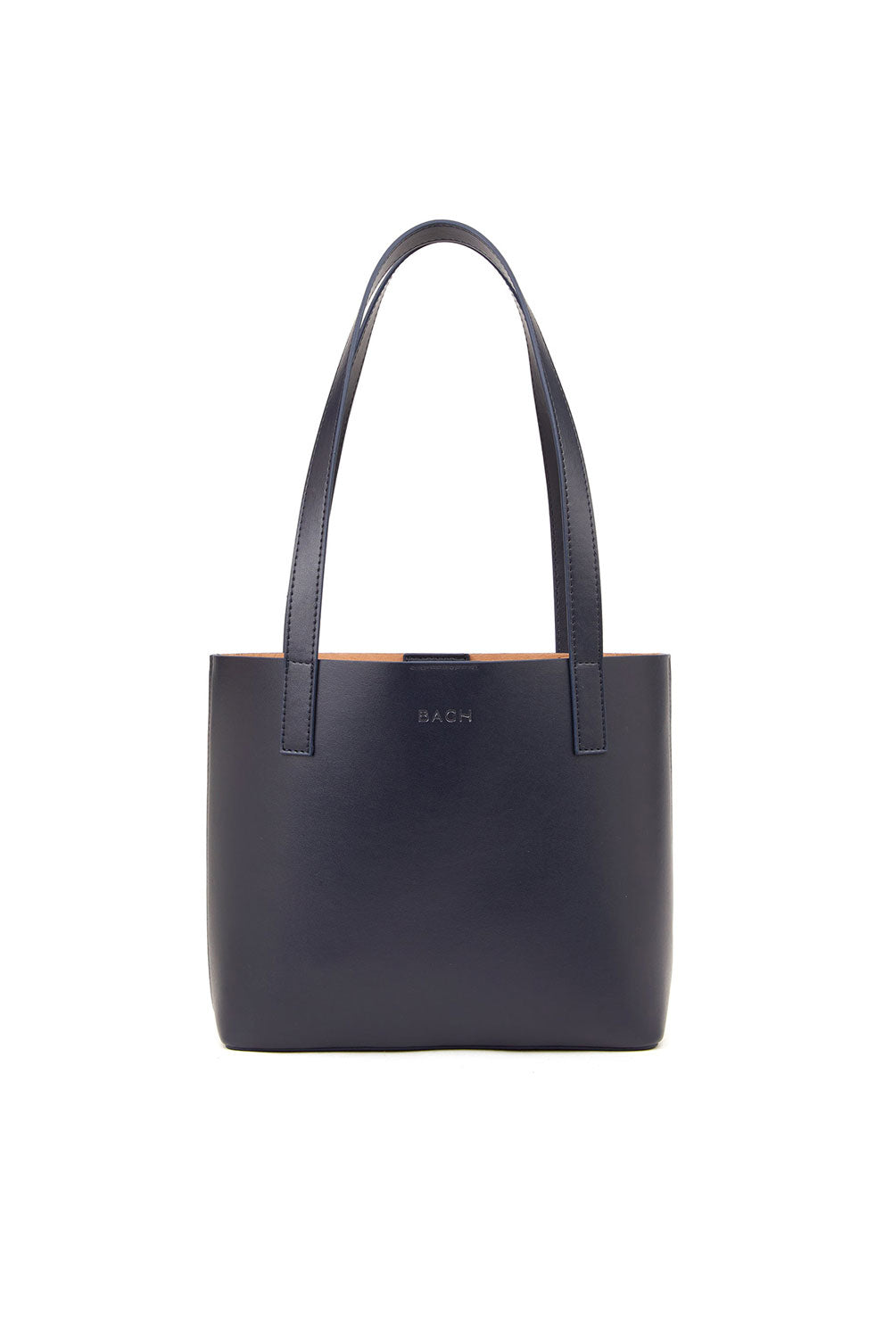Bagh Collection-Mini Tote Bag In Dark Blue-Omuz Çantası-3-Milagron.com