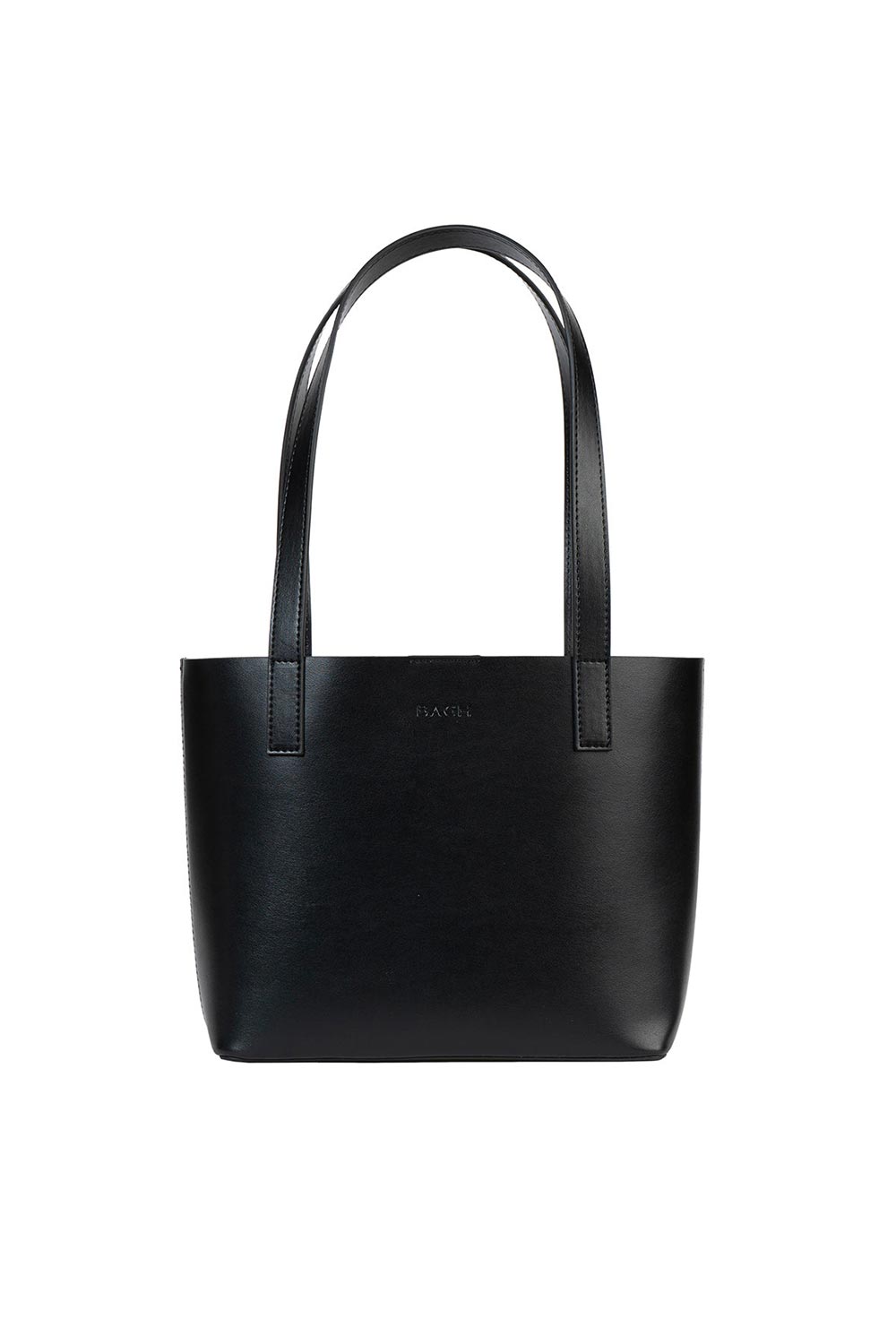 Bagh Collection-Mini Tote In Black-Omuz Çantası-1-Milagron.com
