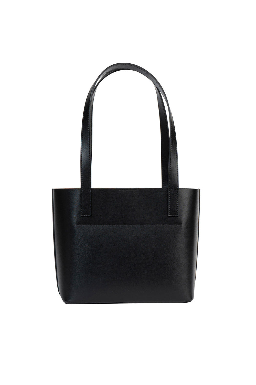 Bagh Collection-Mini Tote In Black-Omuz Çantası-2-Milagron.com