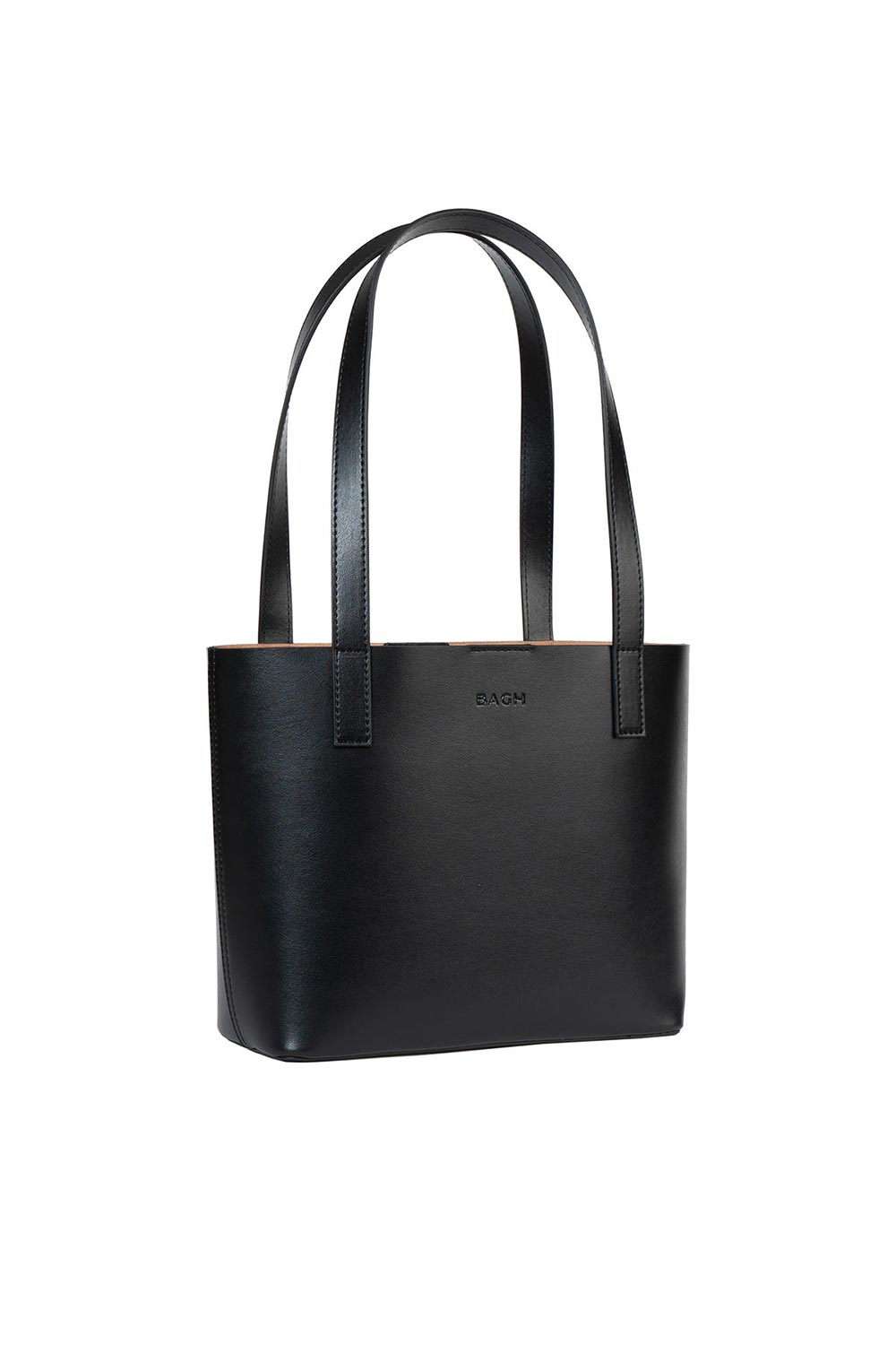 Bagh Collection-Mini Tote In Black-Omuz Çantası-3-Milagron.com