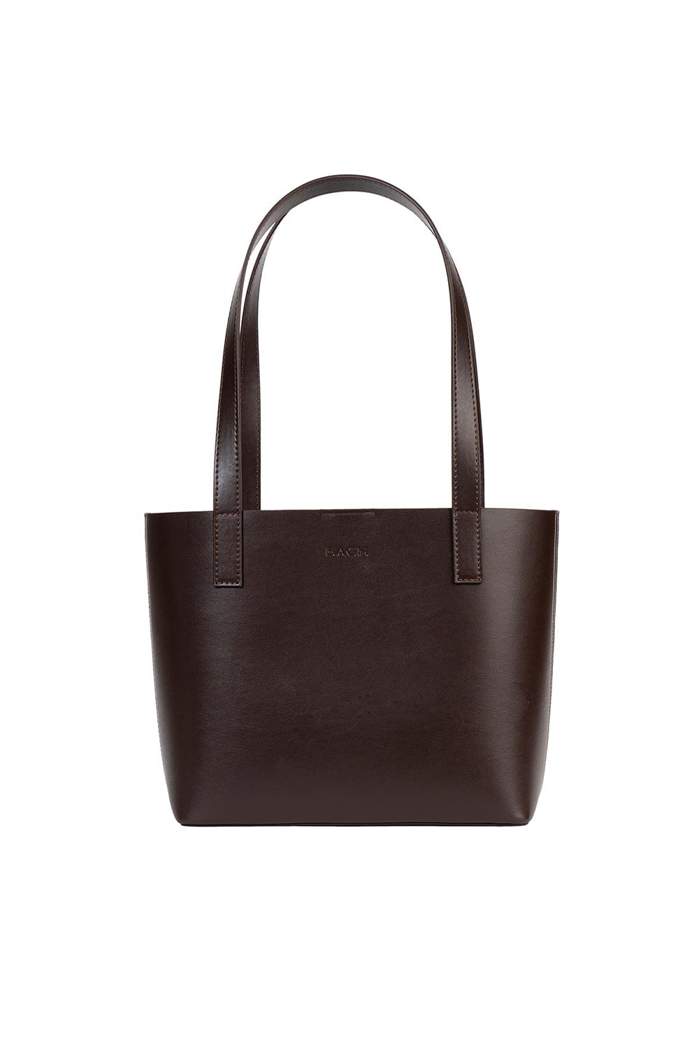 Bagh Collection-Mini Tote In Brown-Omuz Çantası-1-Milagron.com