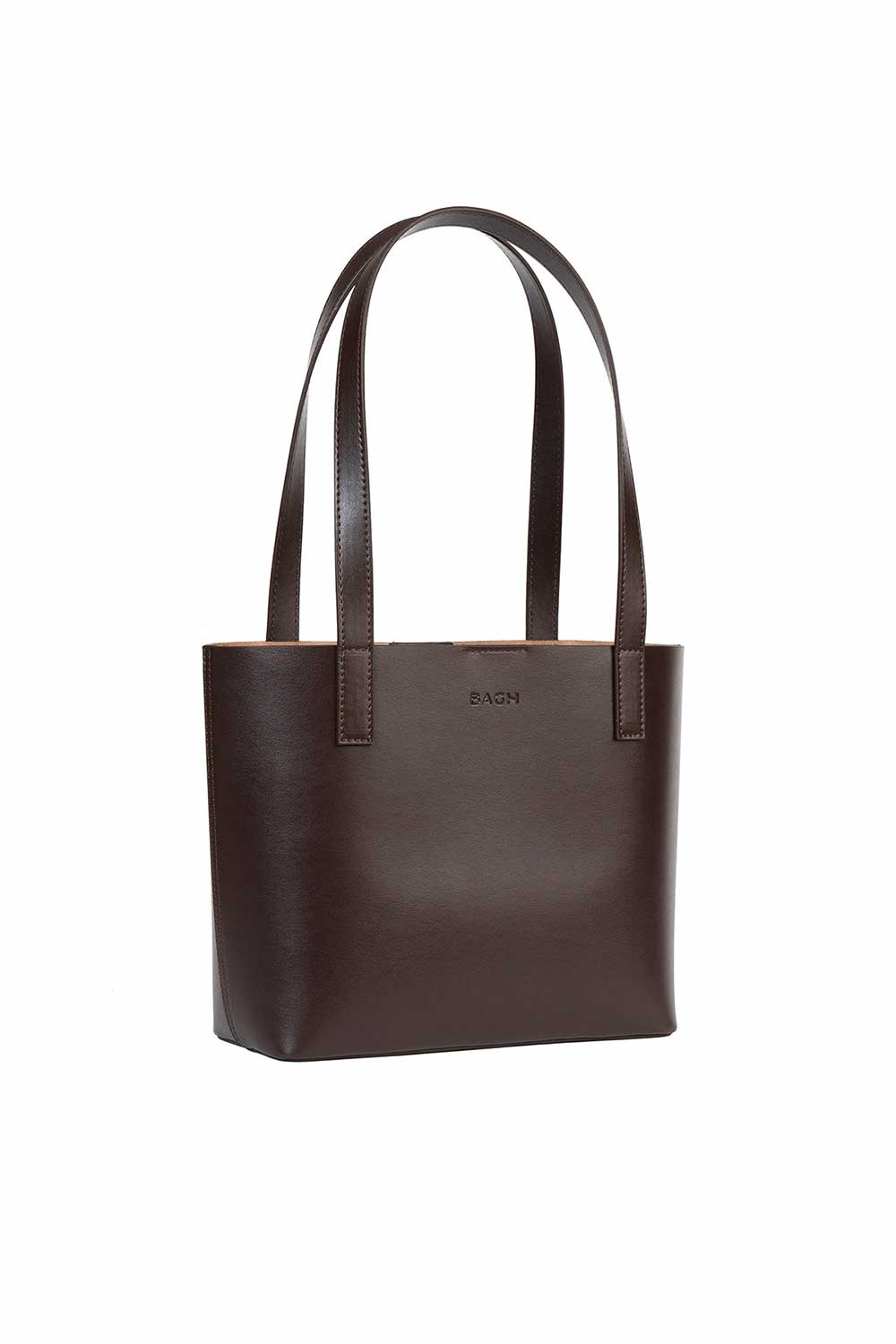 Bagh Collection-Mini Tote In Brown-Omuz Çantası-2-Milagron.com