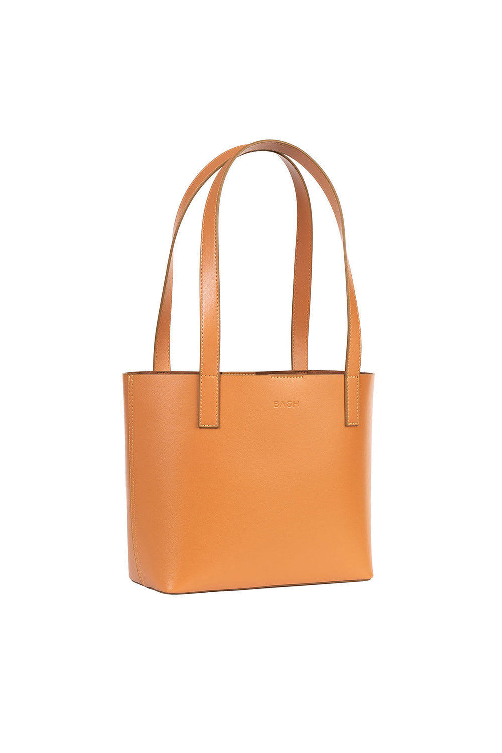 Bagh Collection-Mini Tote In Tan-Omuz Çantası-1-Milagron.com